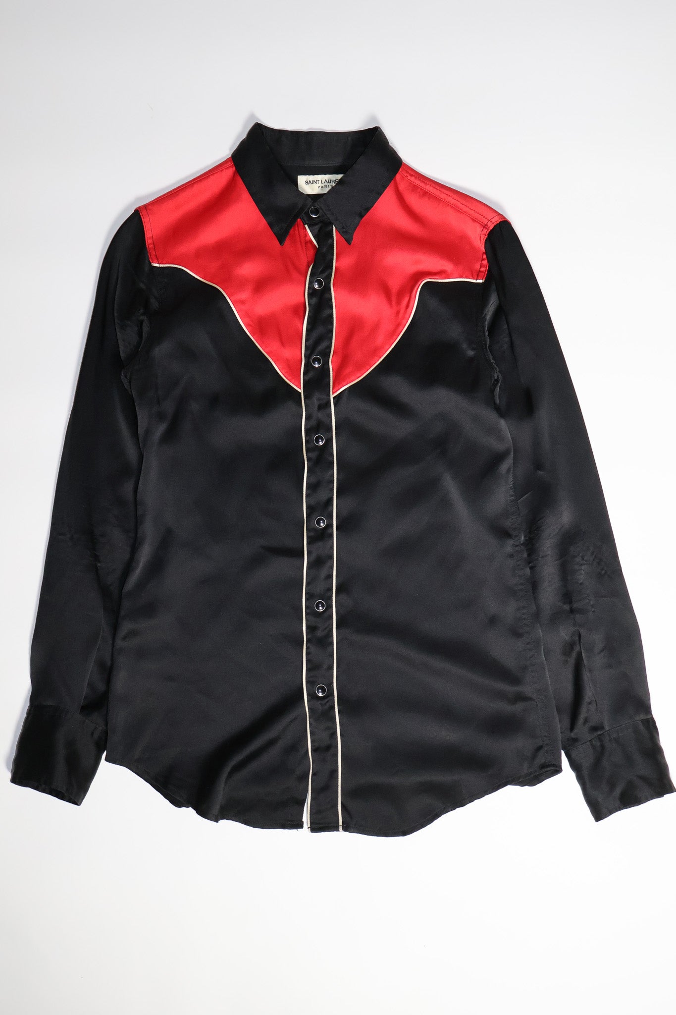 Saint Laurent Paris AW16 Silk Shirt