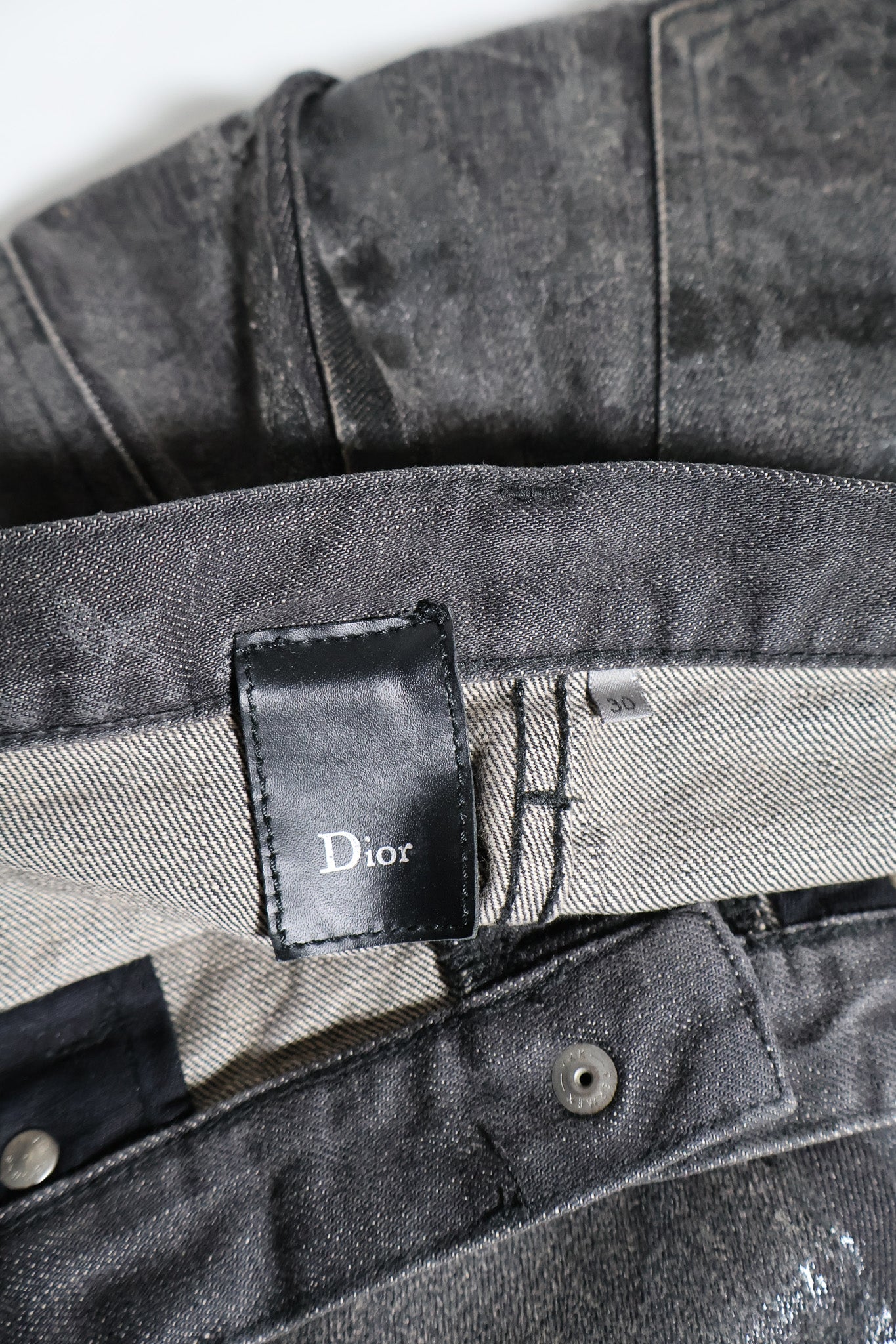 Dior Homme AW07 Luster Denim
