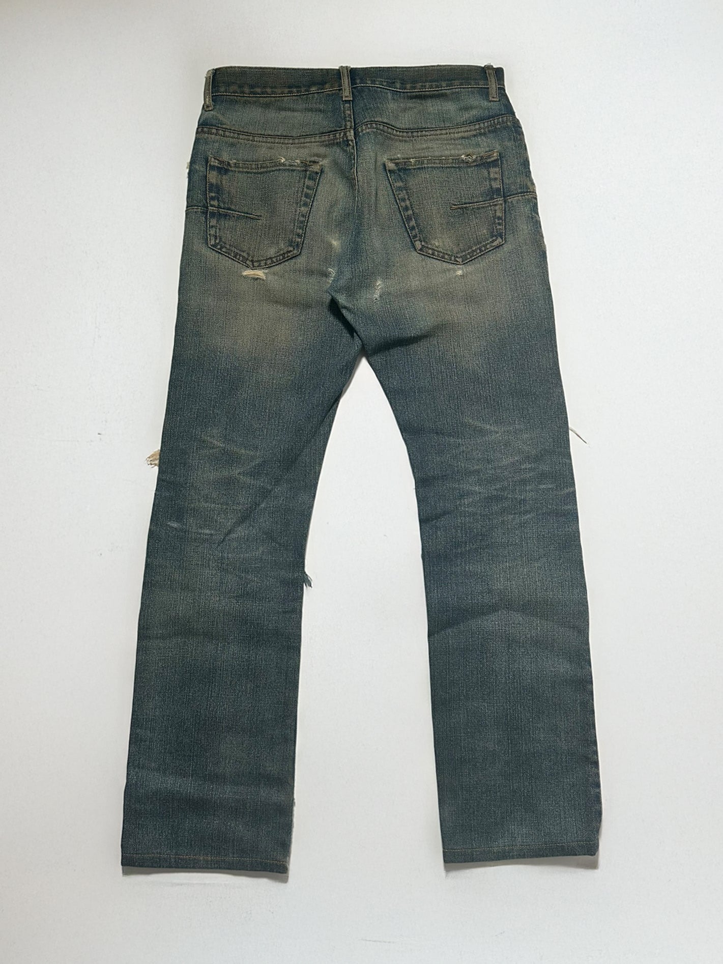 Dior Homme AW04 Rust Denim