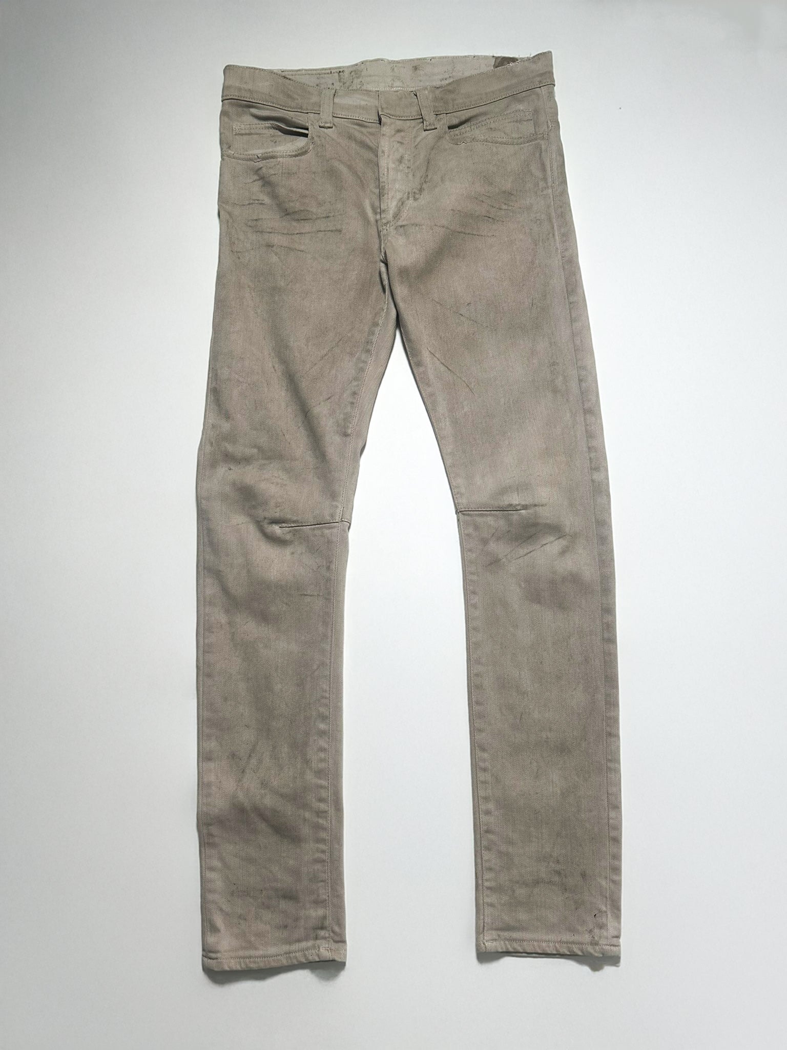 Balmain FW11 Coated Denim