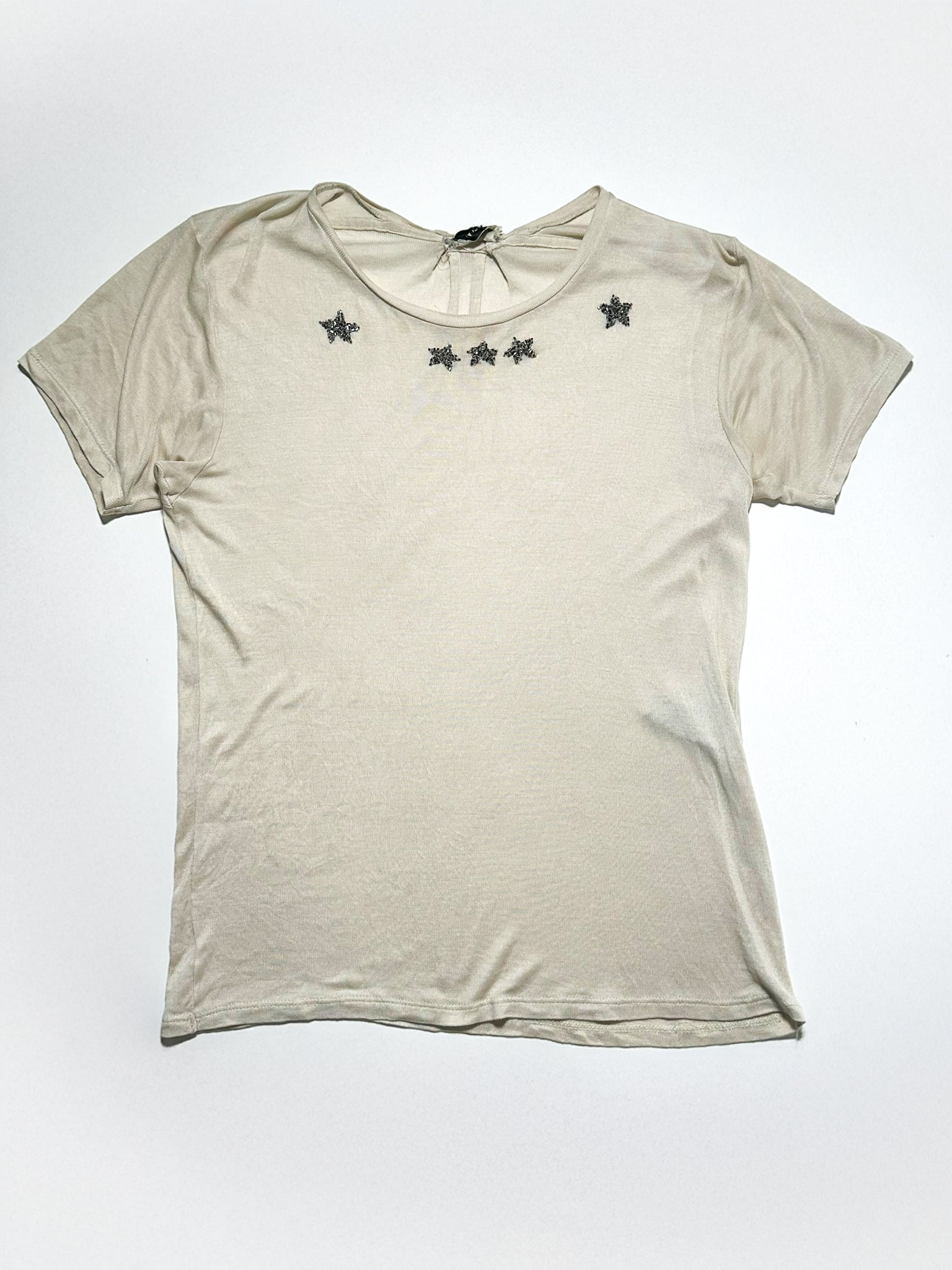 Saint Laurent Paris SS16 Star Embroidery Shirt