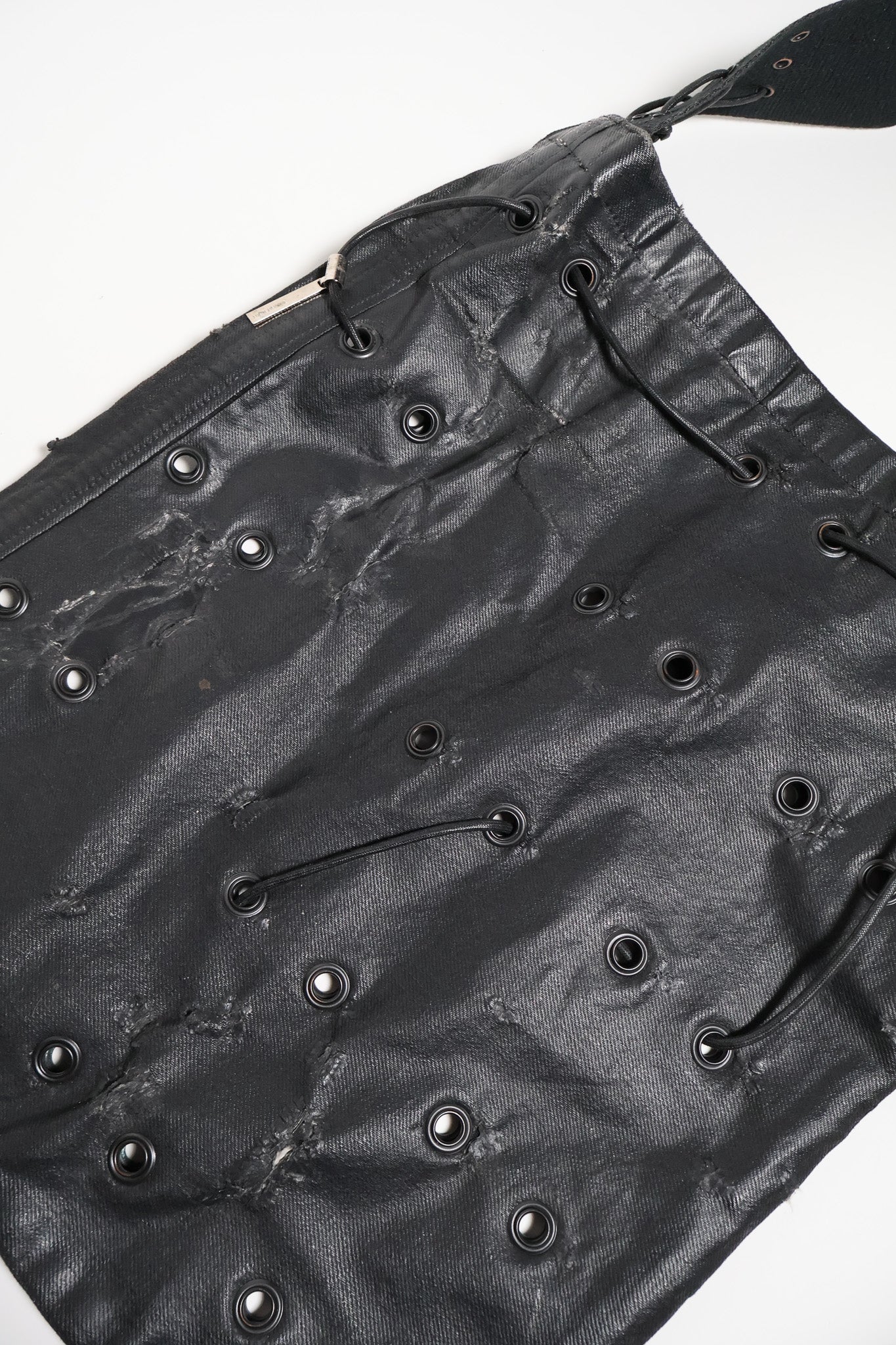 Dior Homme SS04 Strip Denim Bag