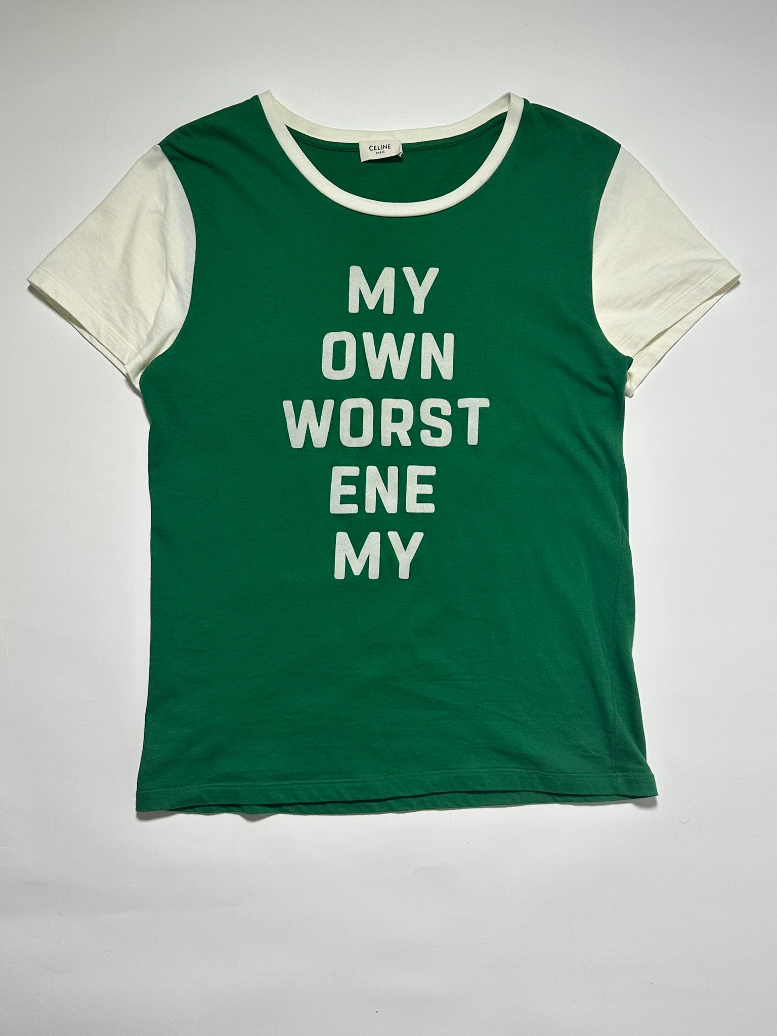 Celine SS20 My Own Worst Enemy Shirt