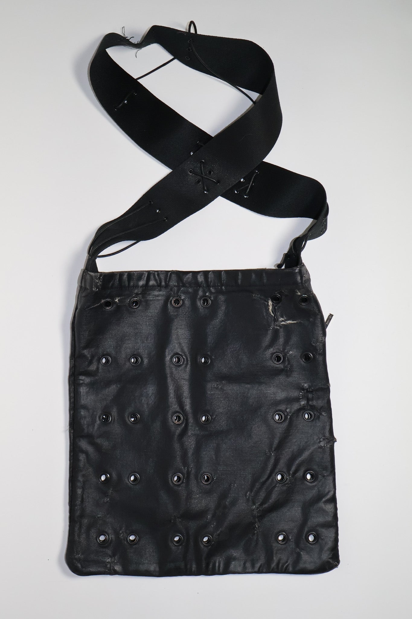 Dior Homme SS04 Strip Denim Bag