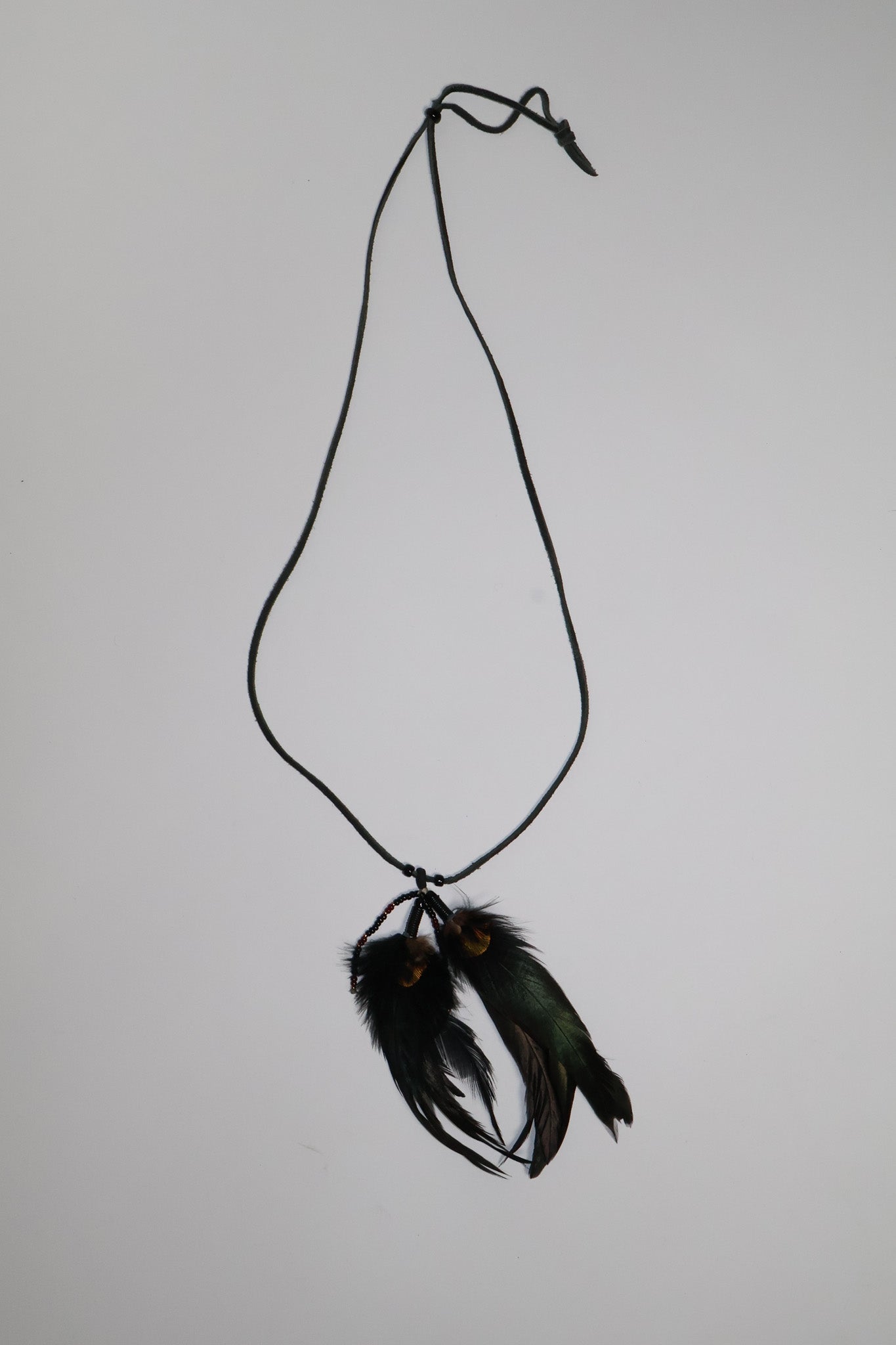 Number (N)ine AW05 Runway Feather Necklace