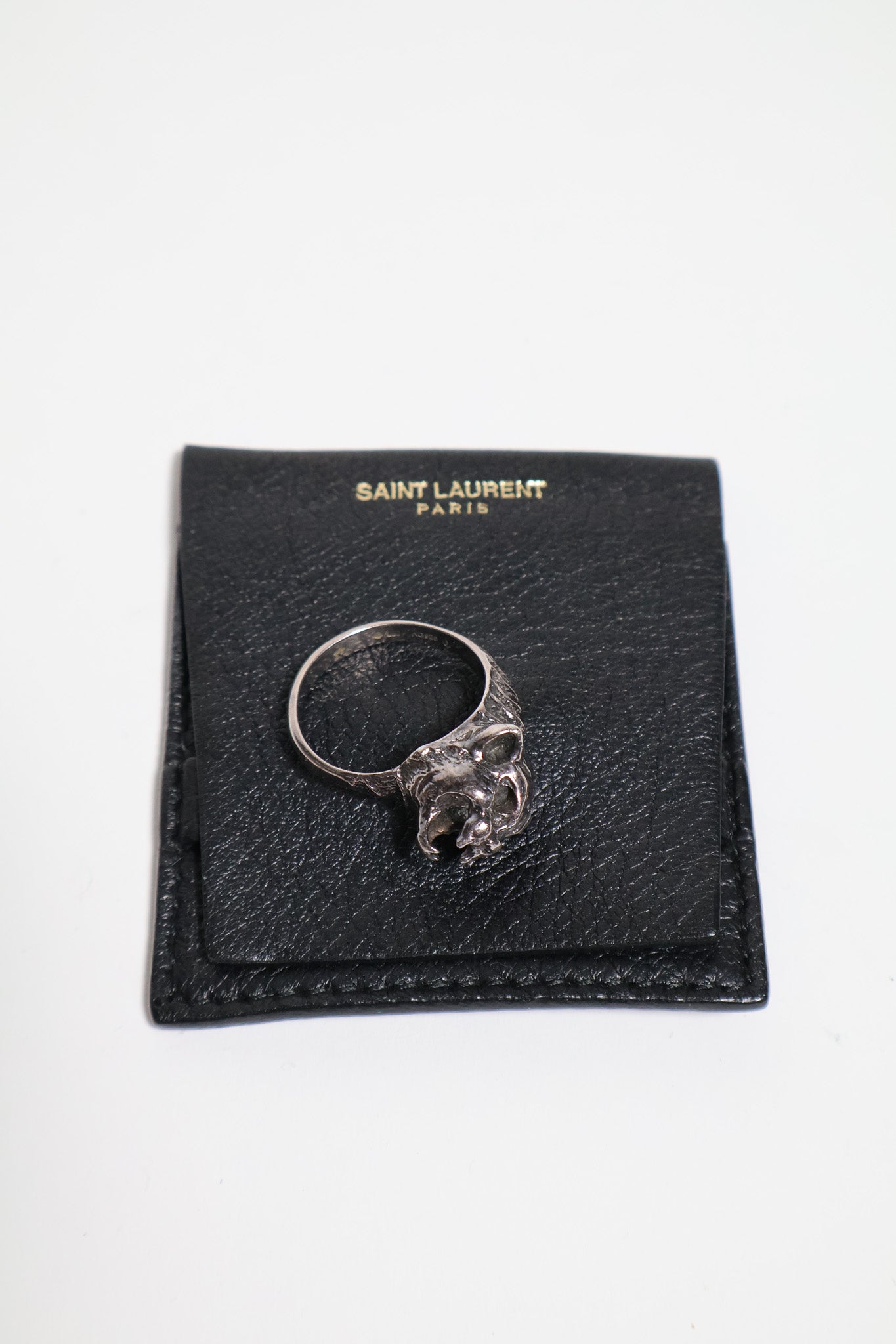 Saint Laurent Silver Ring