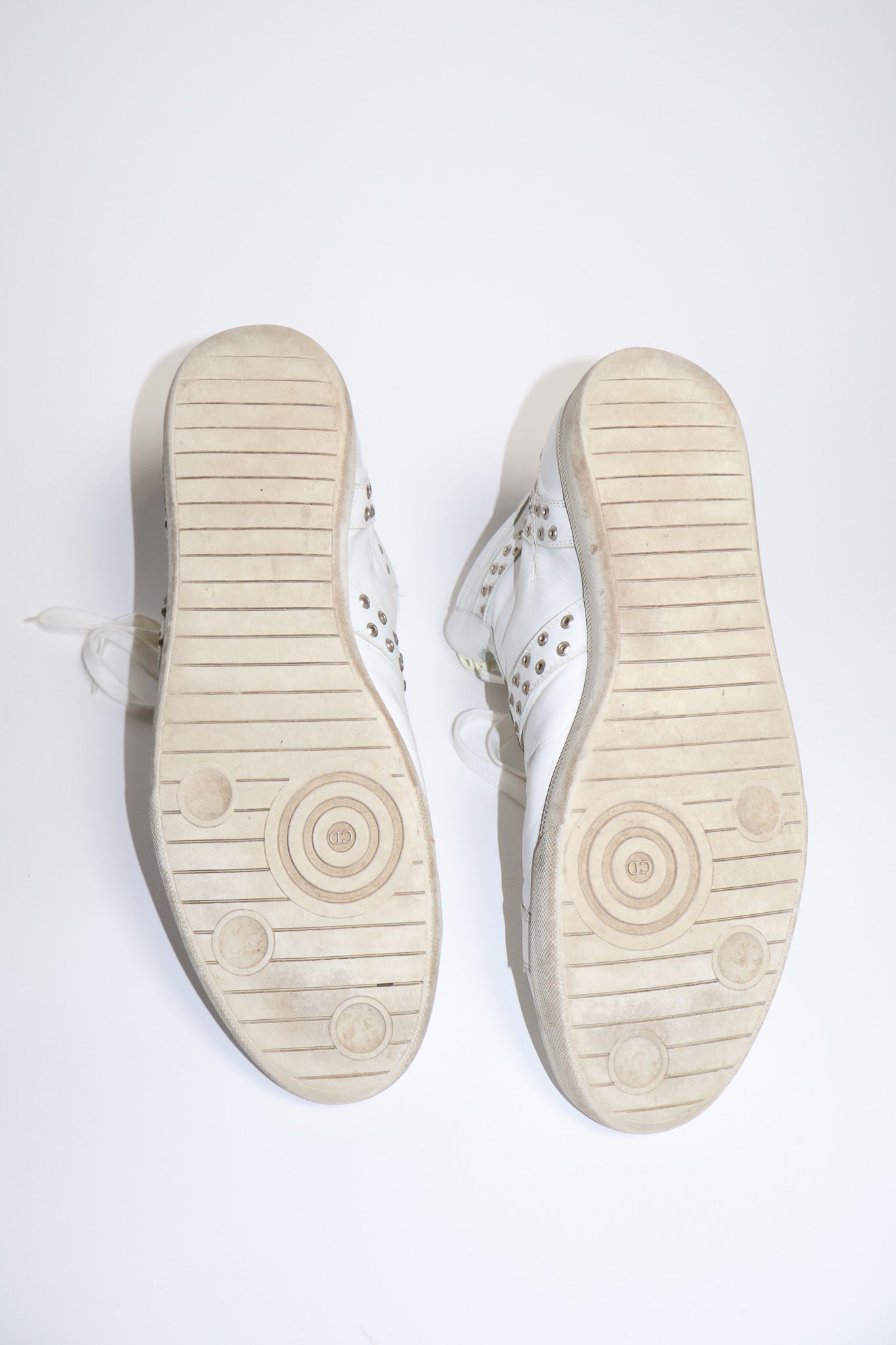Dior Homme SS04 Studded Strip Sneaker 46