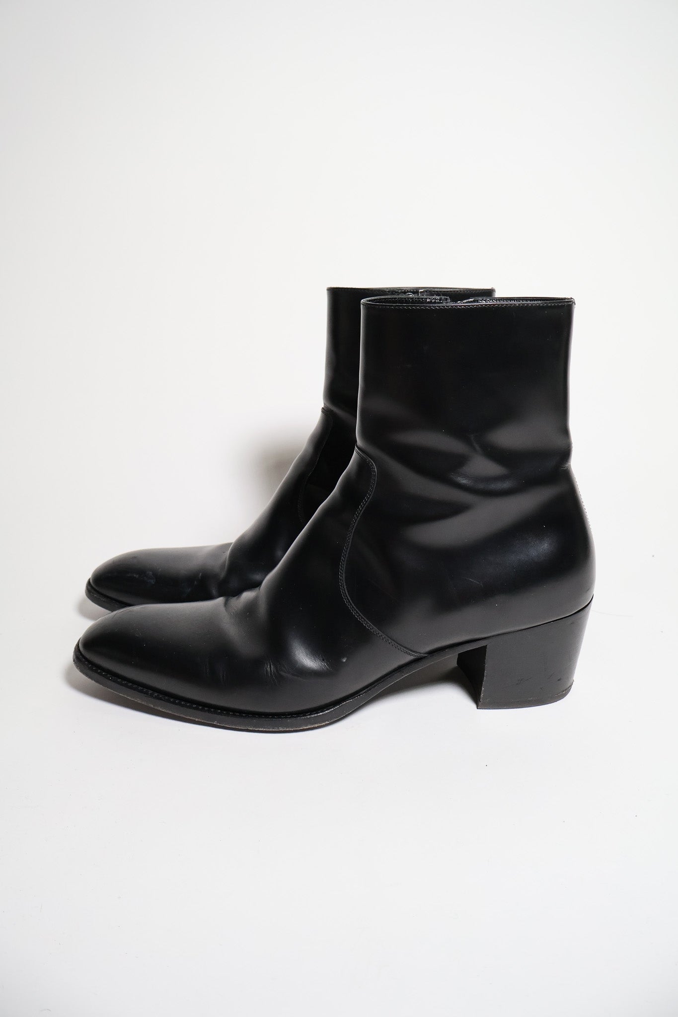 Saint Laurent Paris AW16 60mm Wyatt Zip Boots
