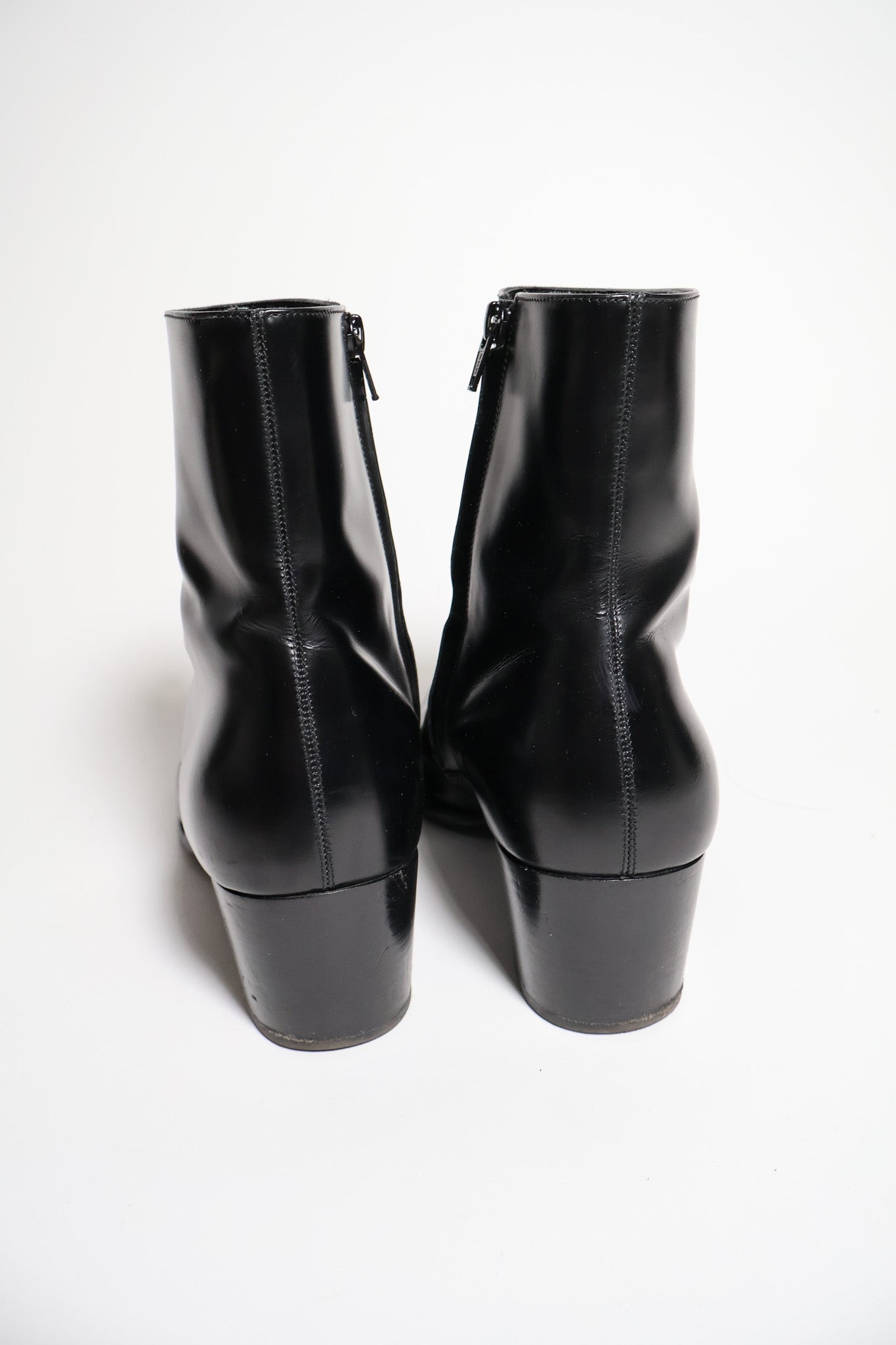 Saint Laurent Paris AW16 60mm Wyatt Zip Boots