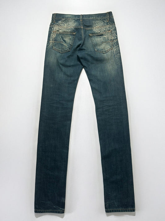 Dior Homme SS07 Spider Denim