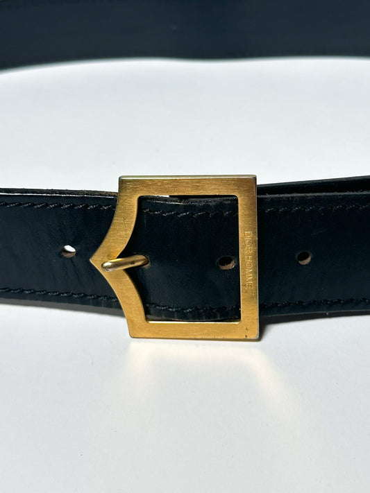 Dior Homme SS05 Gold D Point Belt