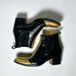 Dior Homme AW05 6.5 Gold Chelsea Boots