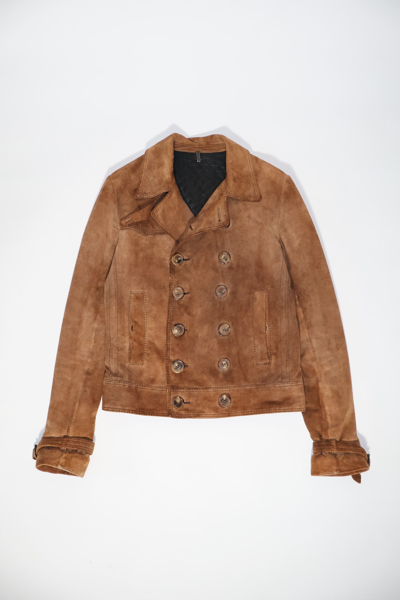 Dior Homme AW05 Suede Runway Leather Jacket