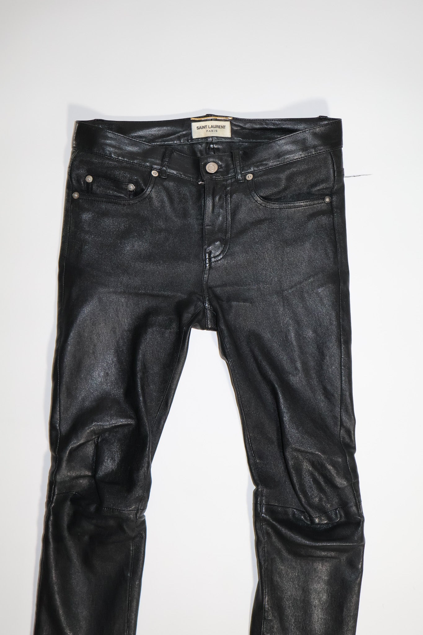 Saint Laurent AW16 Leather Pants
