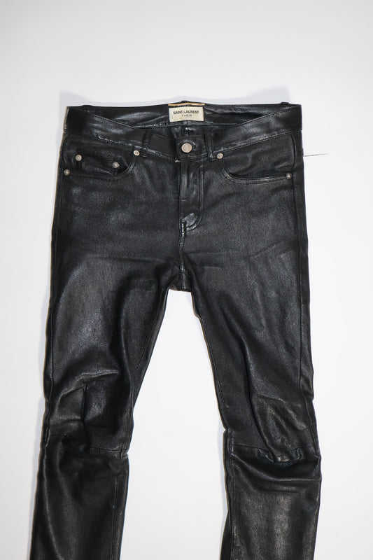 Saint Laurent AW16 Leather Pants