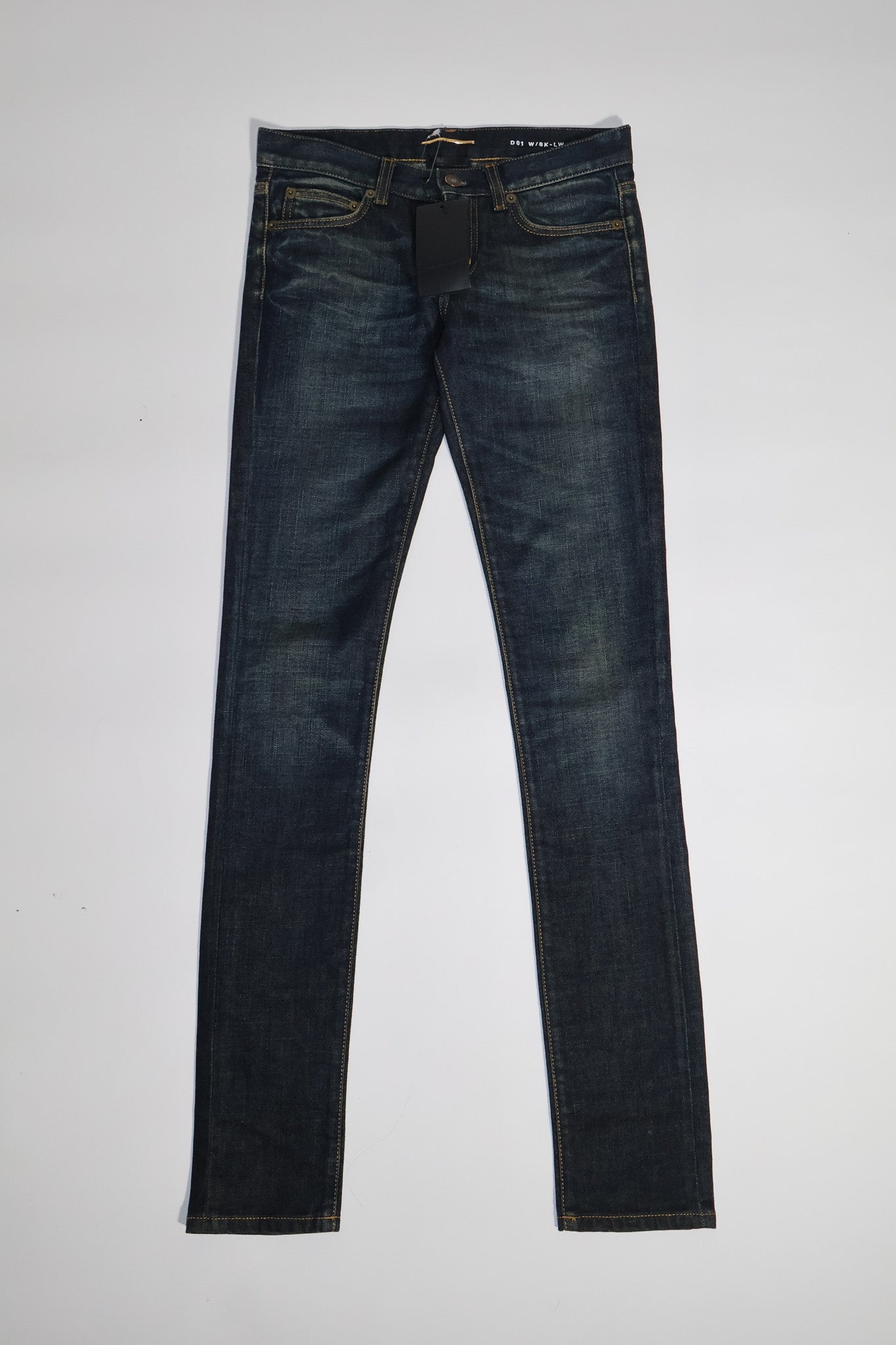 Saint Laurent Paris SS13 D01 Women's Low Waist Skinny Denim