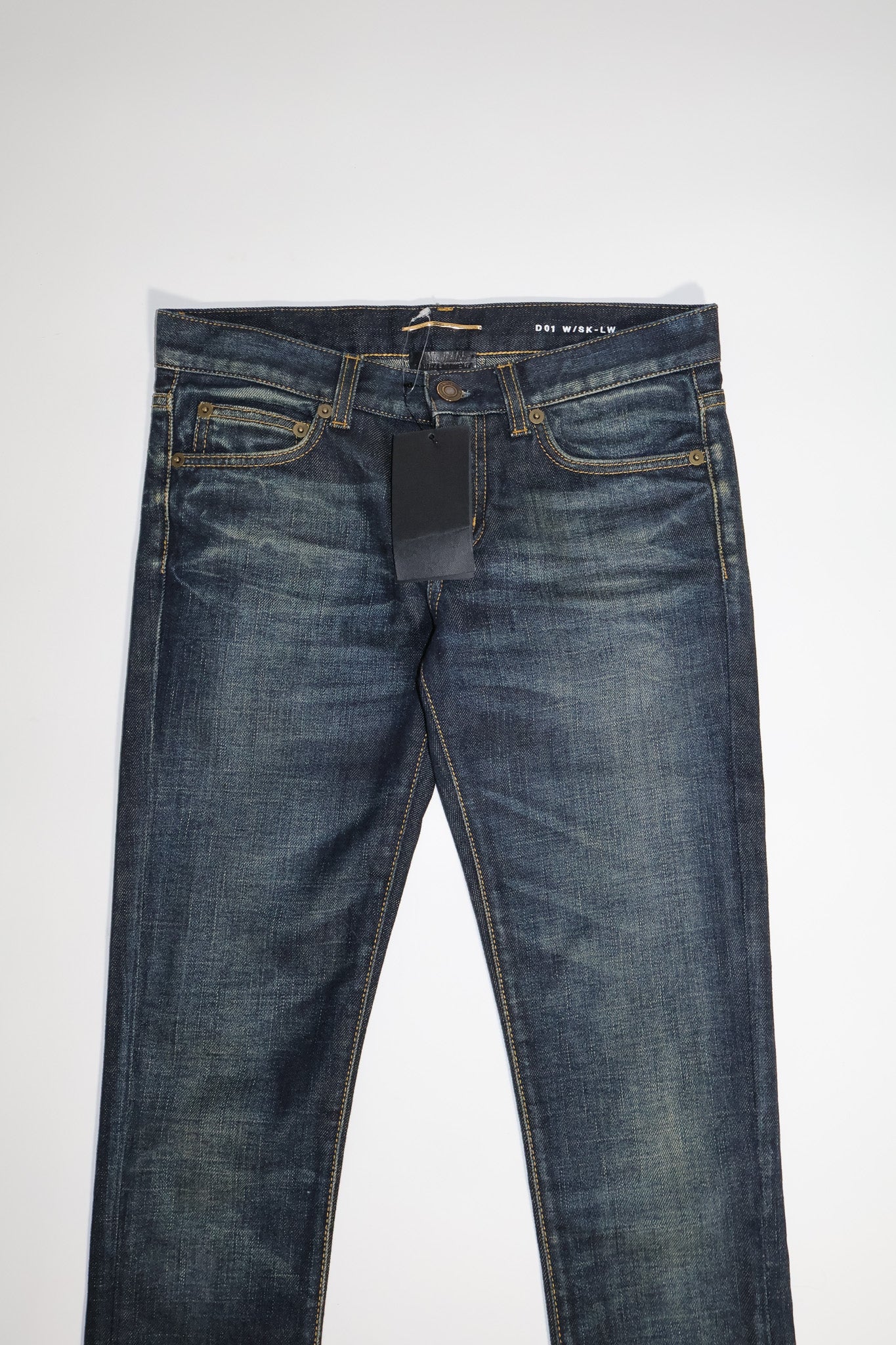 Saint Laurent Paris SS13 D01 Women's Low Waist Skinny Denim
