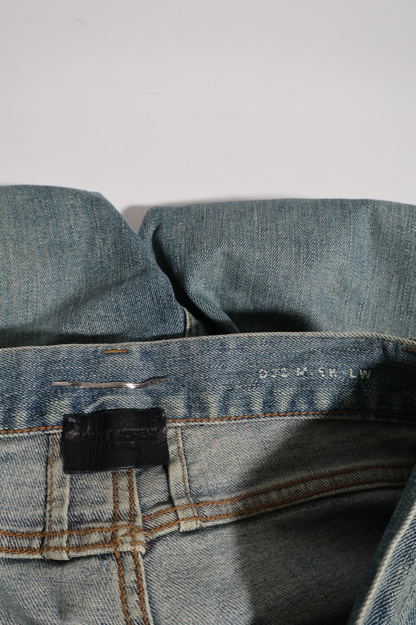 Saint Laurent Paris AW15 Crash Denim