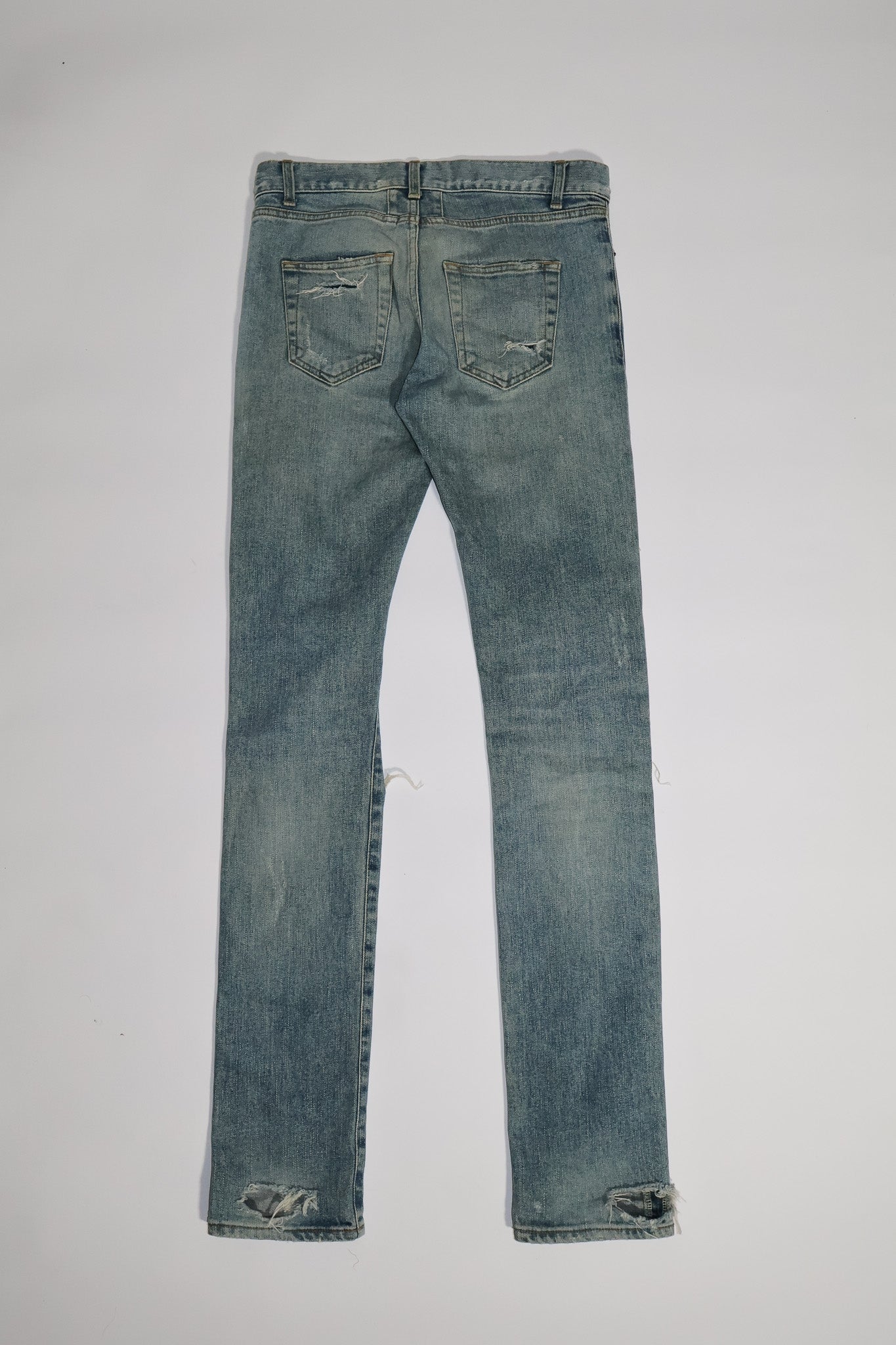 Saint Laurent Paris AW15 Crash Denim