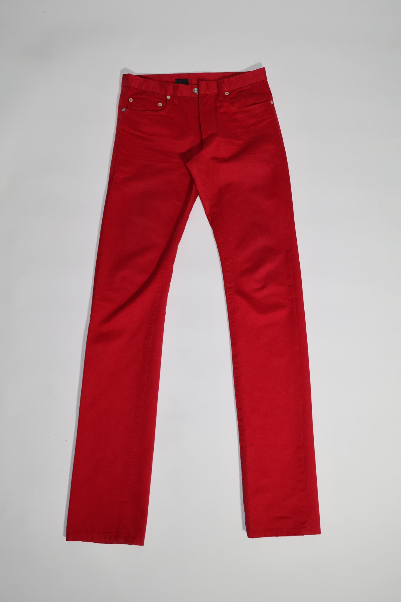 Dior Homme SS05 Runway Red Whiskered Pants