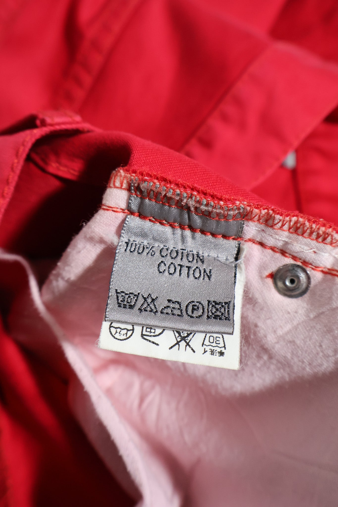 Dior Homme SS05 Runway Red Whiskered Pants