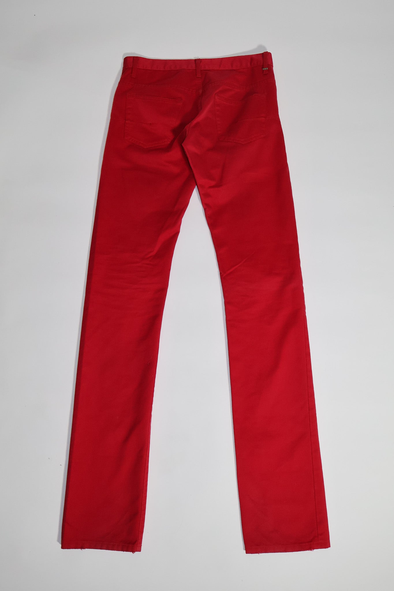 Dior Homme SS05 Runway Red Whiskered Pants