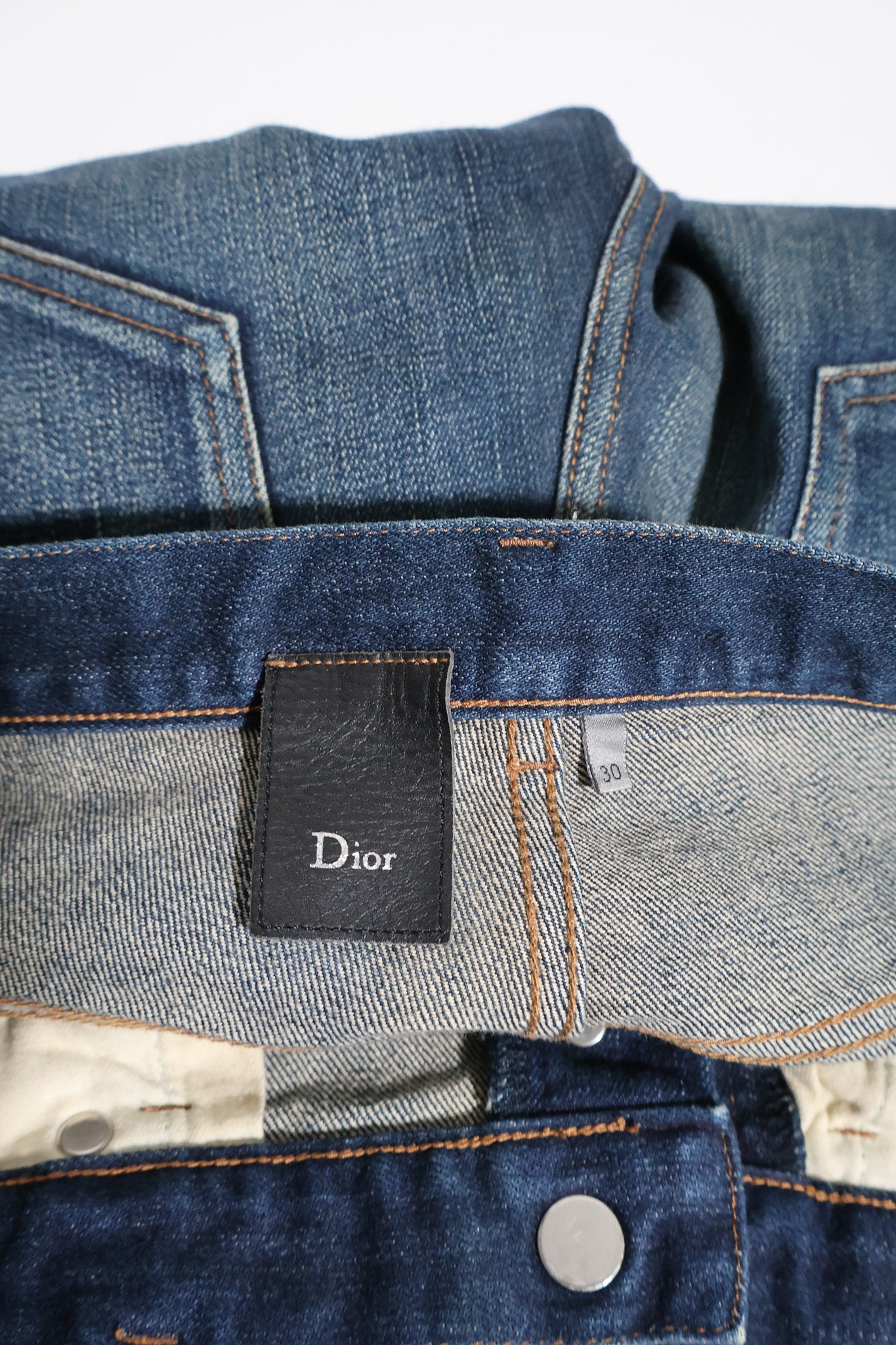 Dior Homme SS13 Paint Splatter Jake Denim