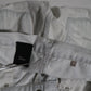 Dior Homme Distressed White Denim