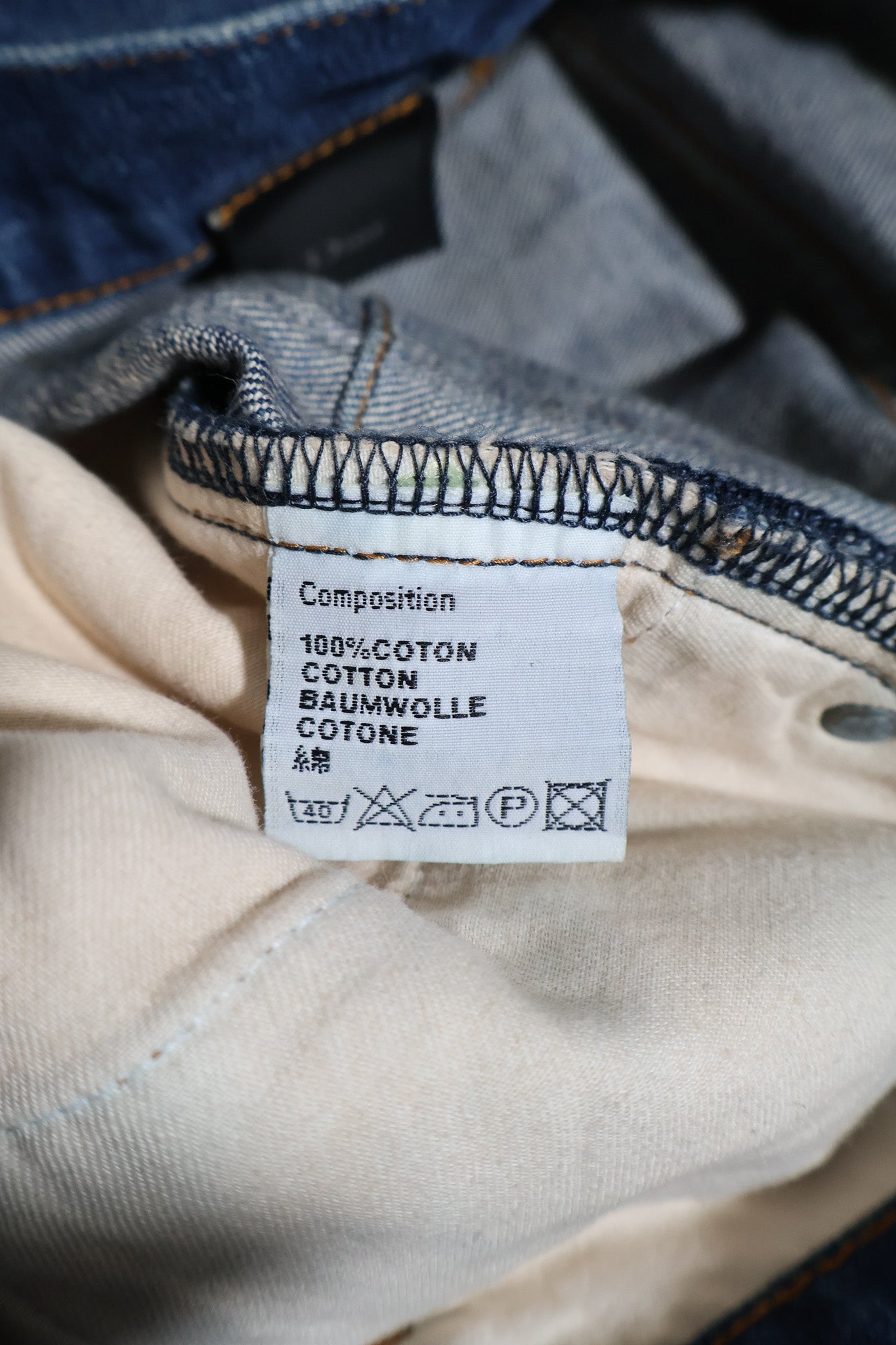Dior Homme AW07 Clawmark Denim