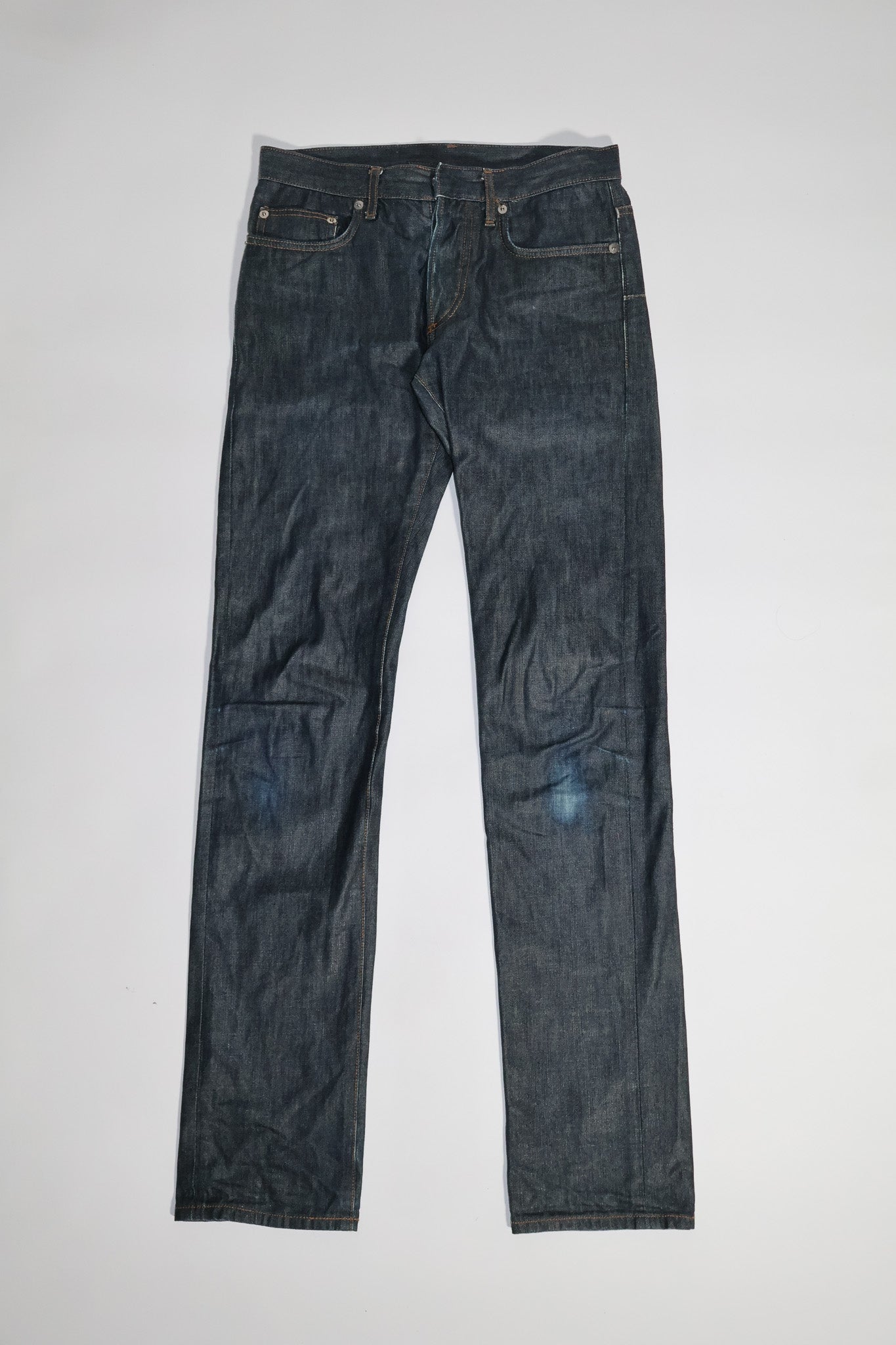 Dior Homme AW07 Waxed Raw Denim