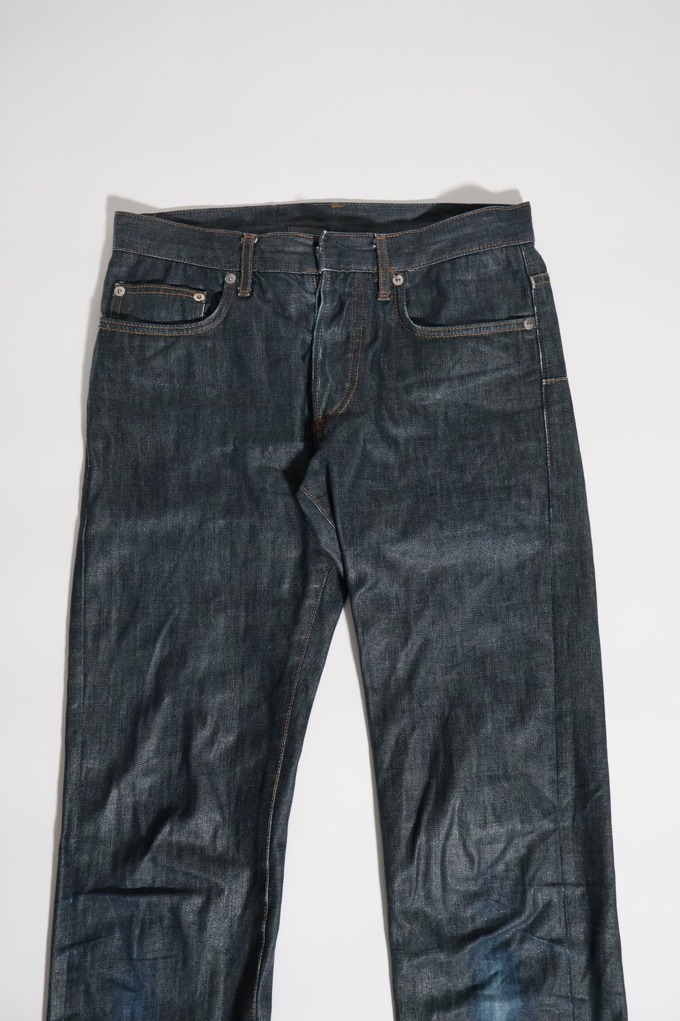 Dior Homme AW07 Waxed Raw Denim