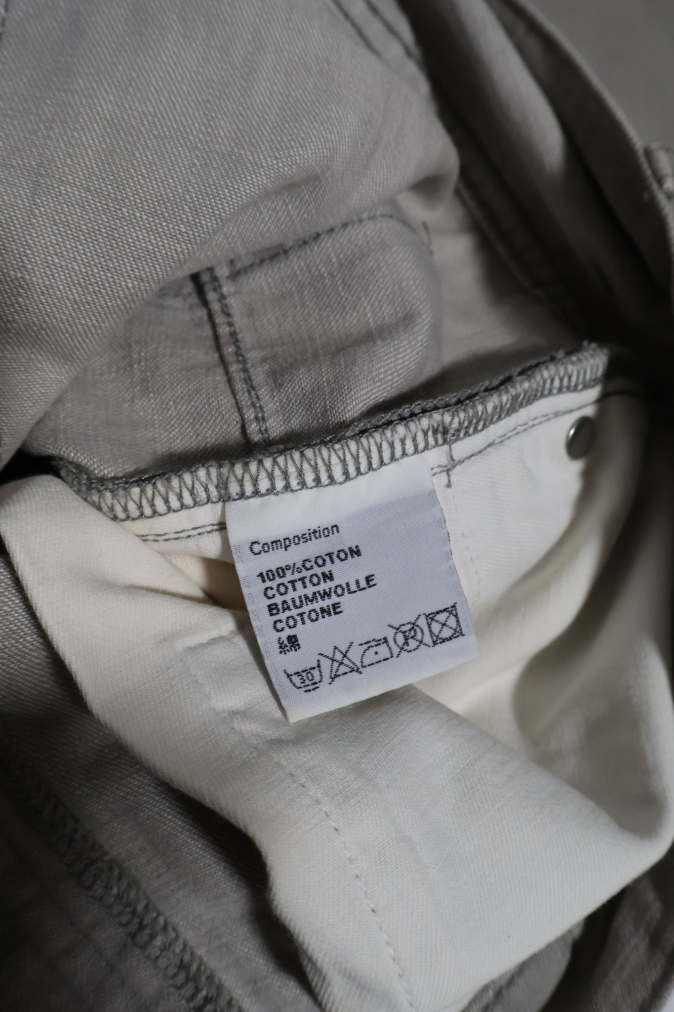 Dior Homme AW07 Grey Denim