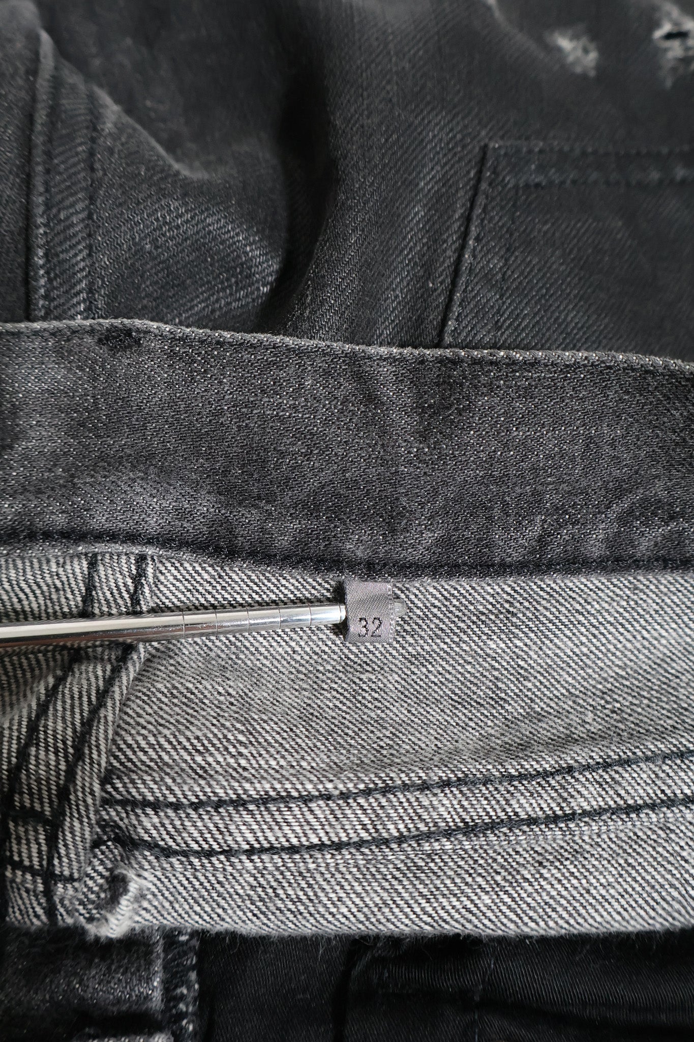 Dior Homme SS04 Strip Denim