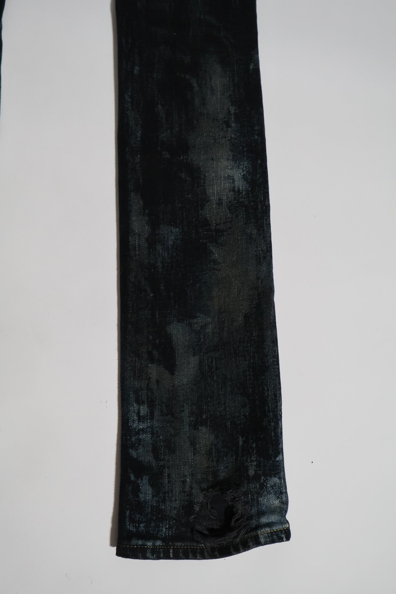 Saint Laurent Paris SS14 Mudwash Crash Denim