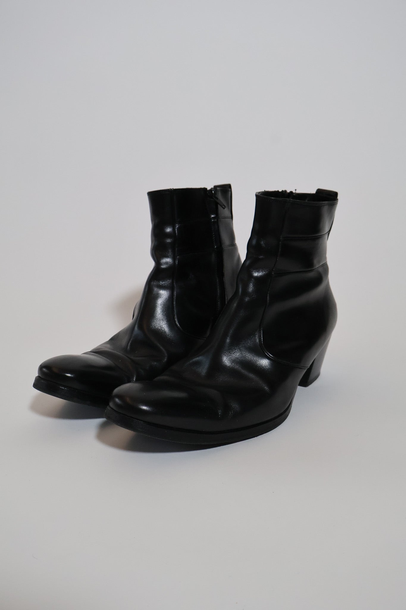 Dior Homme AW07 6cm Heel Zip Boots