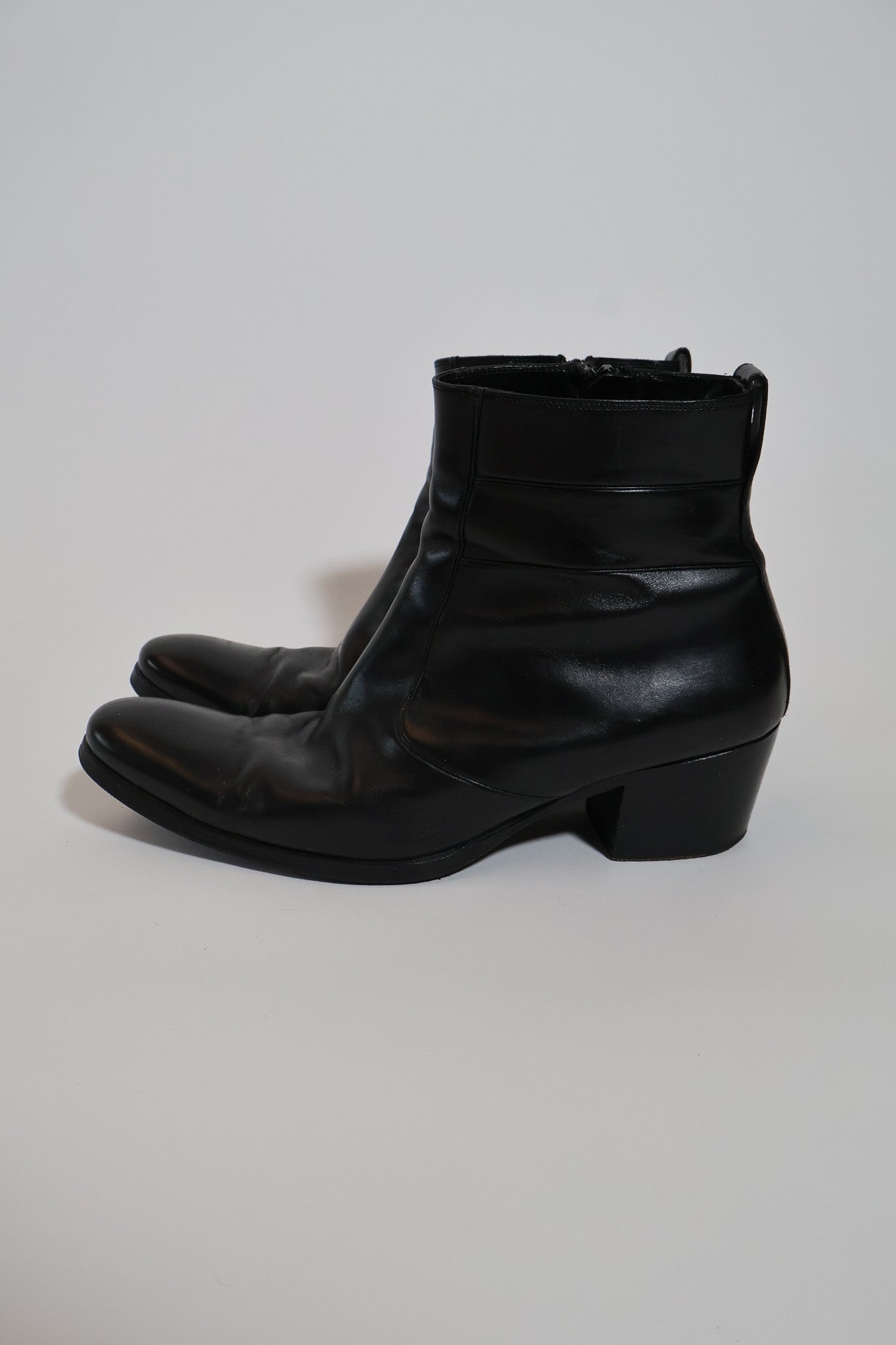 Dior Homme AW07 6cm Heel Zip Boots
