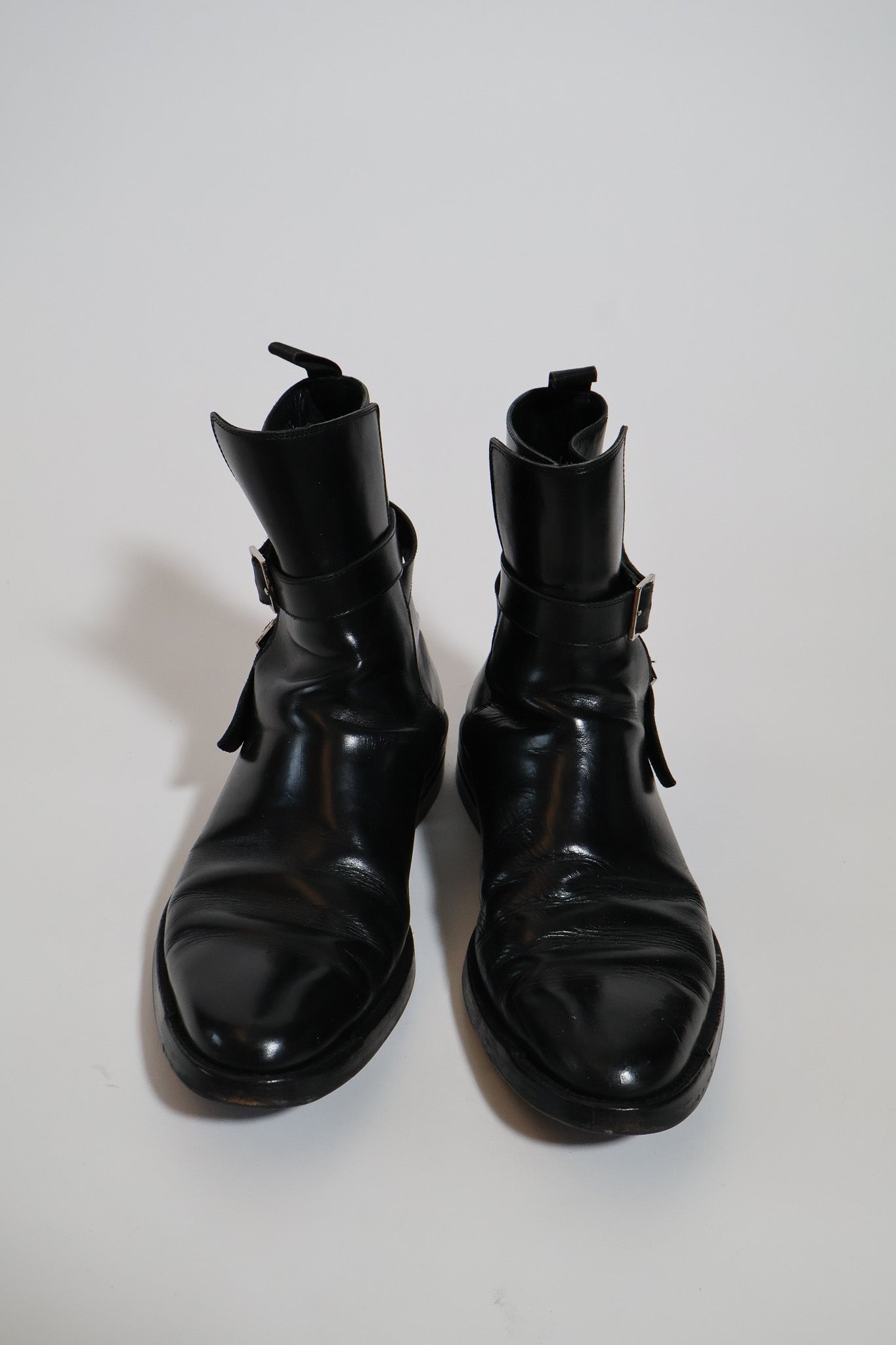 Dior Homme SS04 Strip Buckled Boots