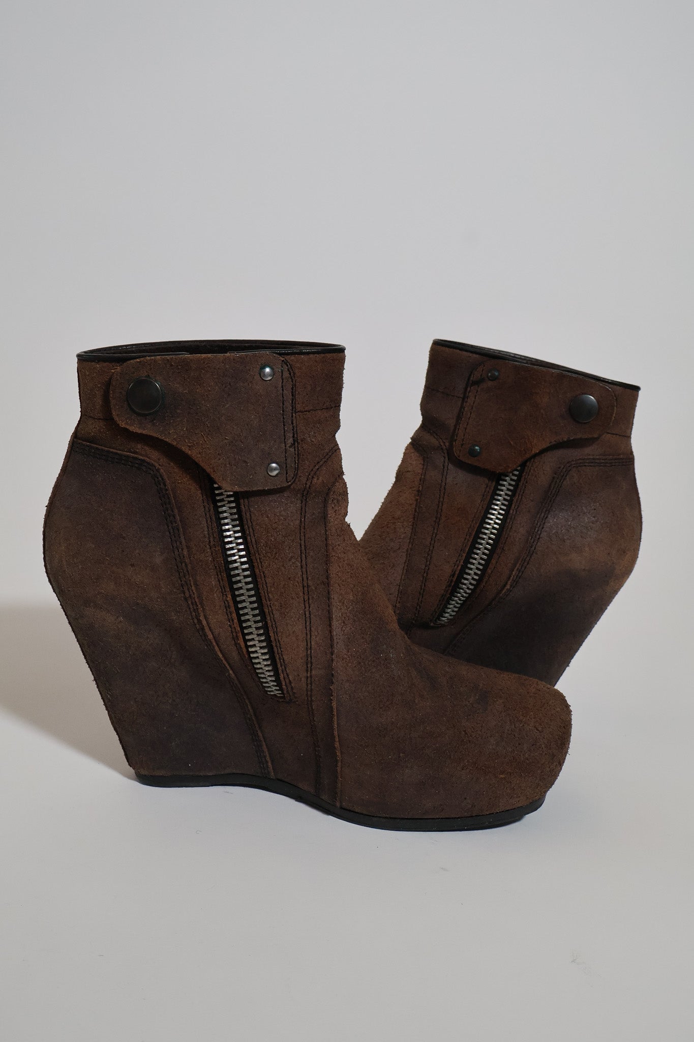 Rick Owens FW14 Wedge Boots