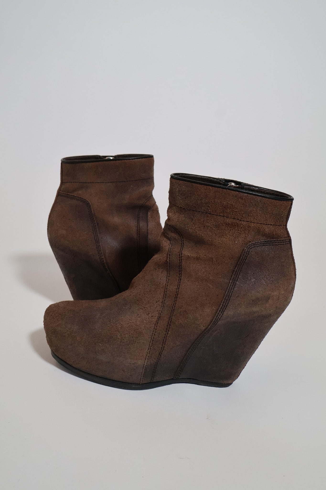 Rick Owens FW14 Wedge Boots