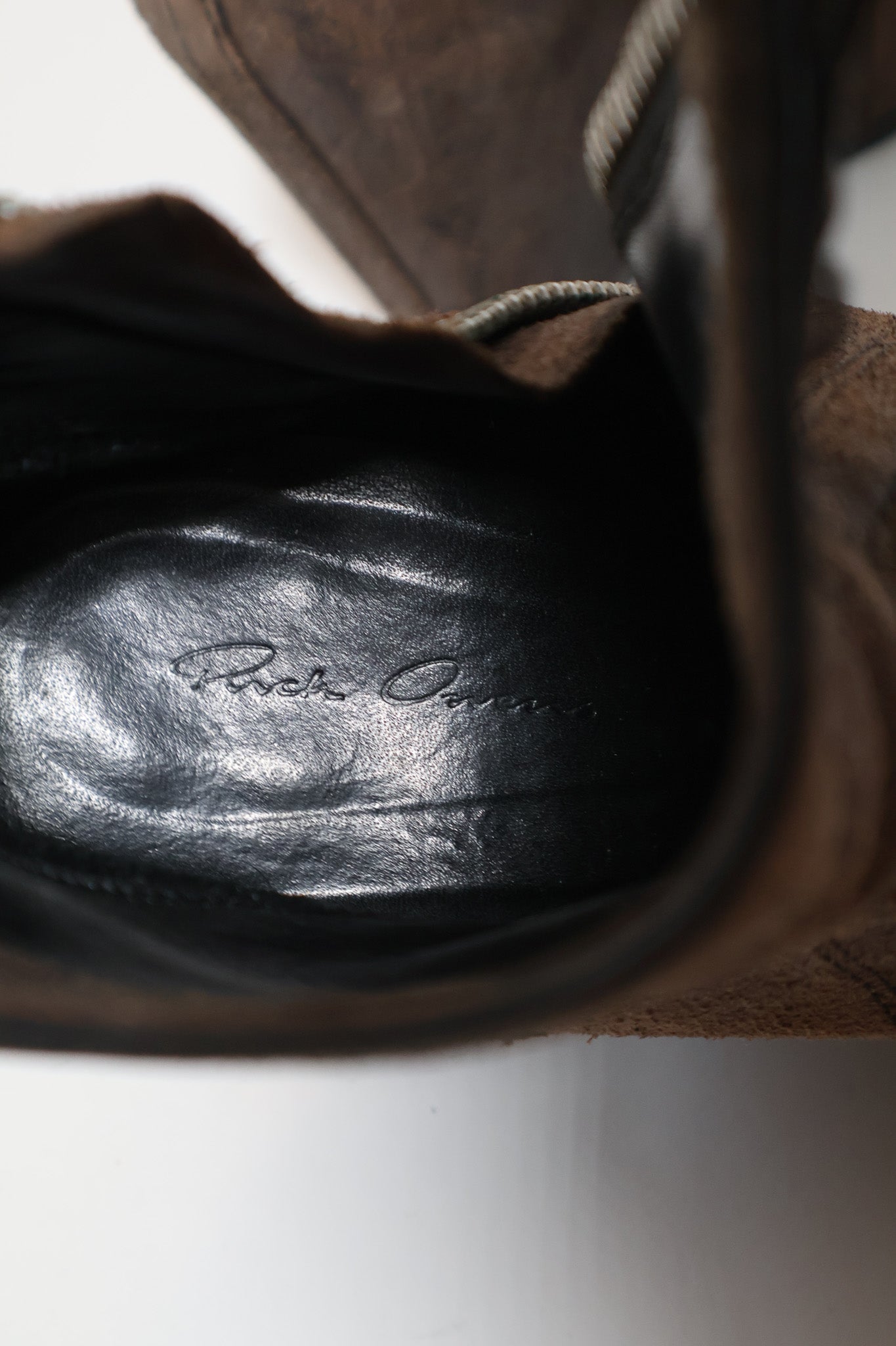 Rick Owens FW14 Wedge Boots