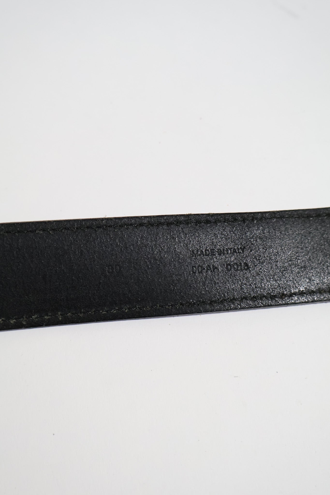 Dior Homme Leather D Point Belt