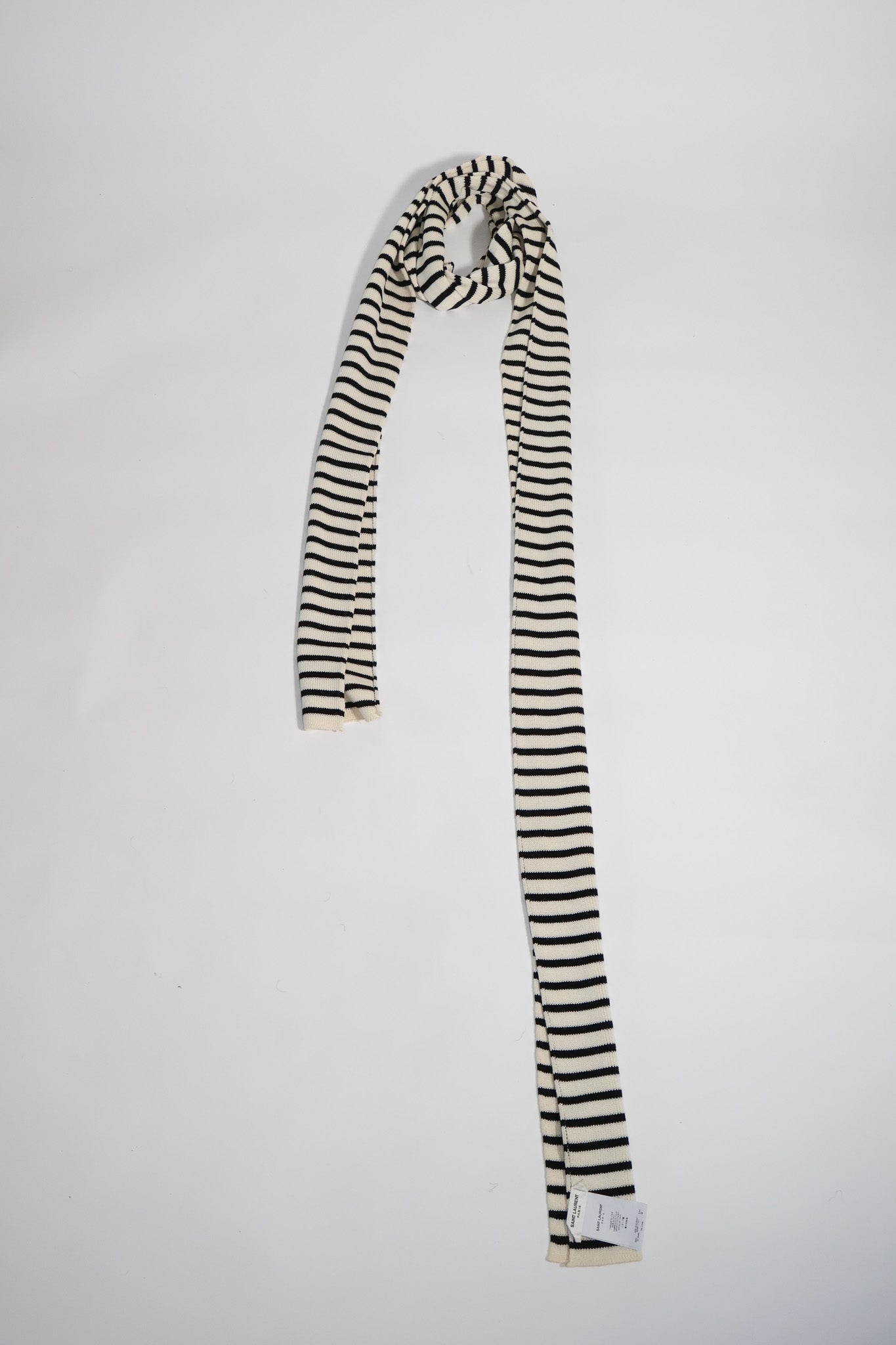 Saint Laurent Paris AW15 Striped Scarf