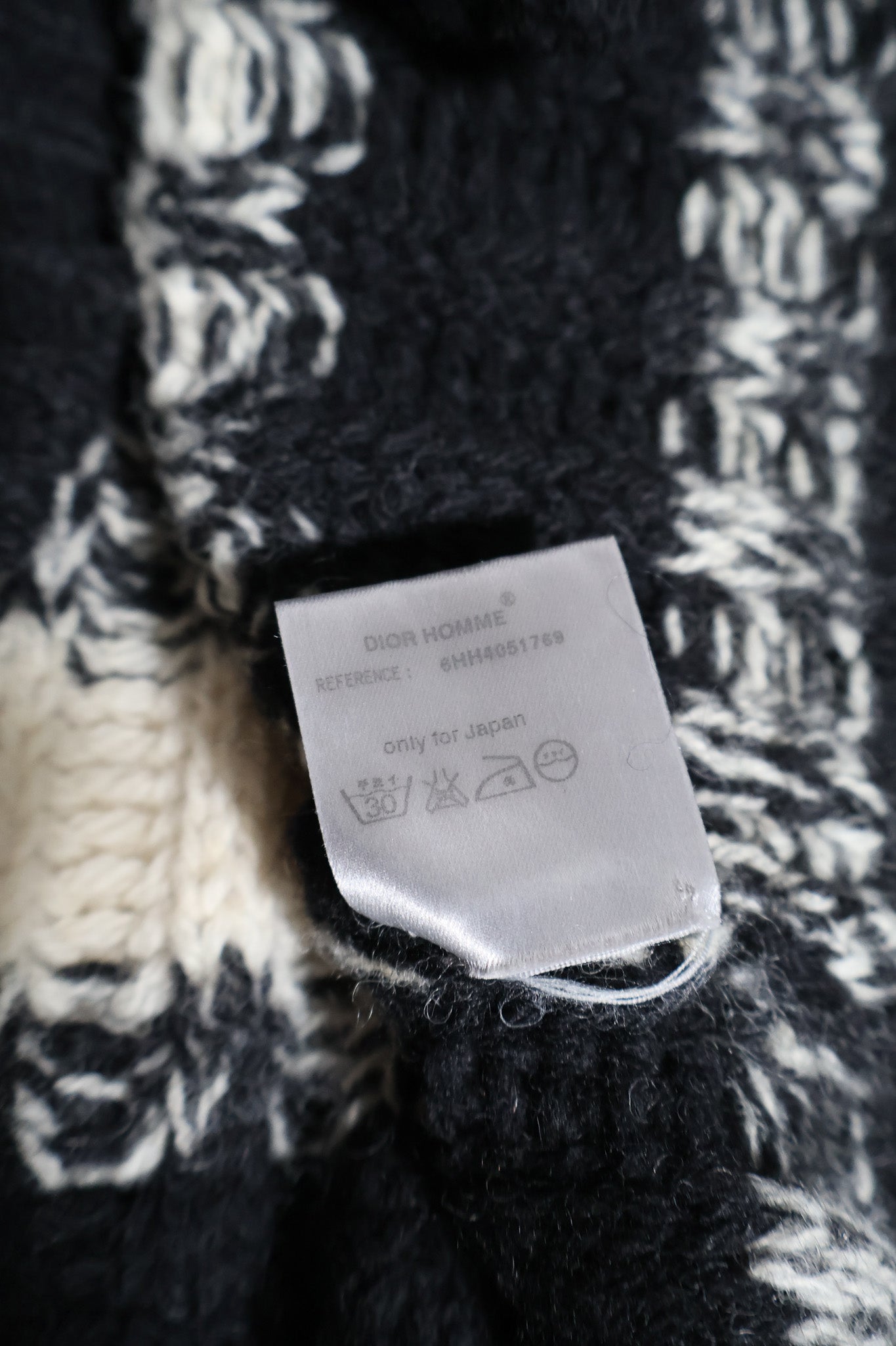 Dior Homme AW06 Knitted Sweater Size M