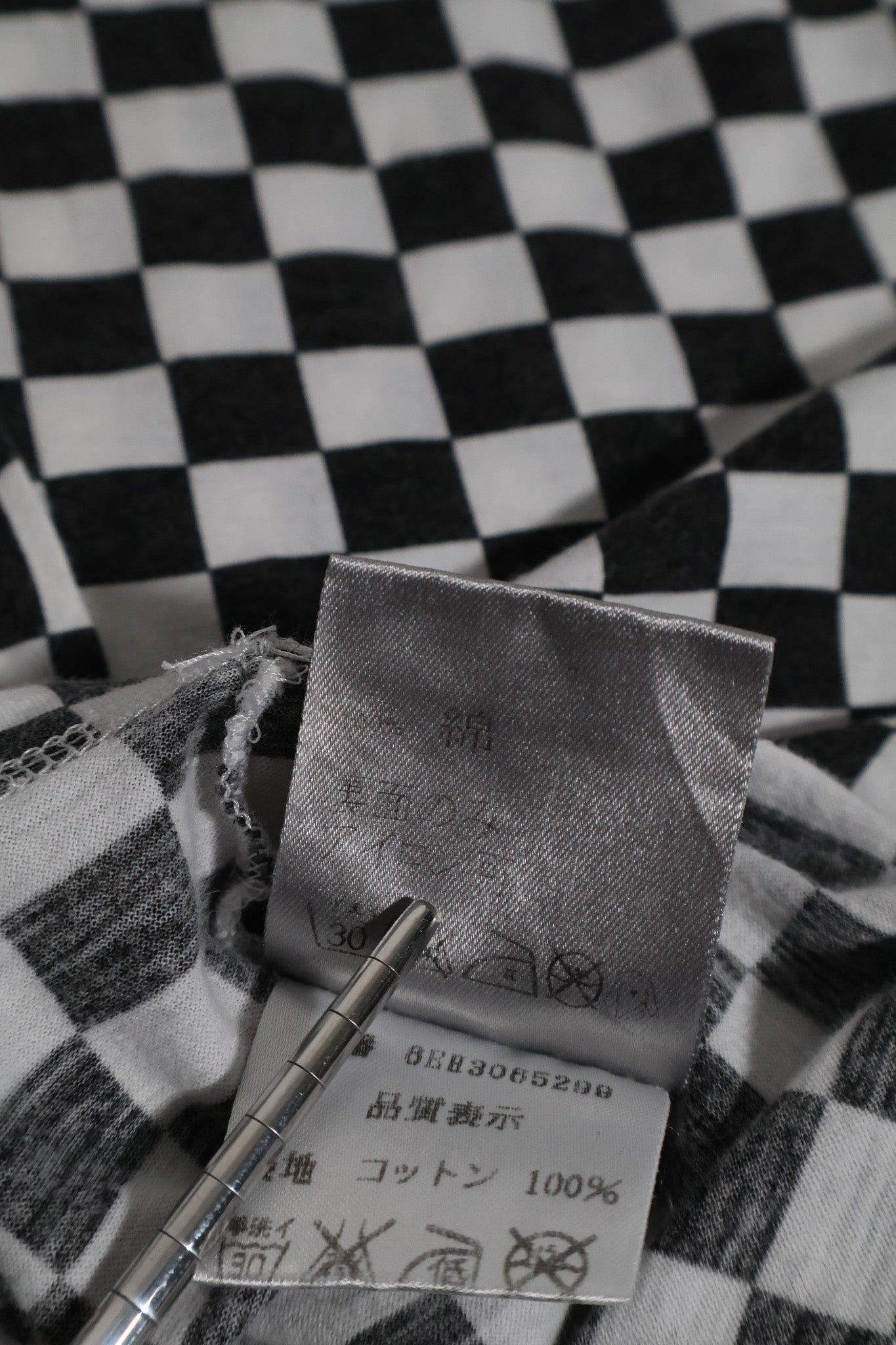 Dior Homme SS06 Checkerboard Shirt