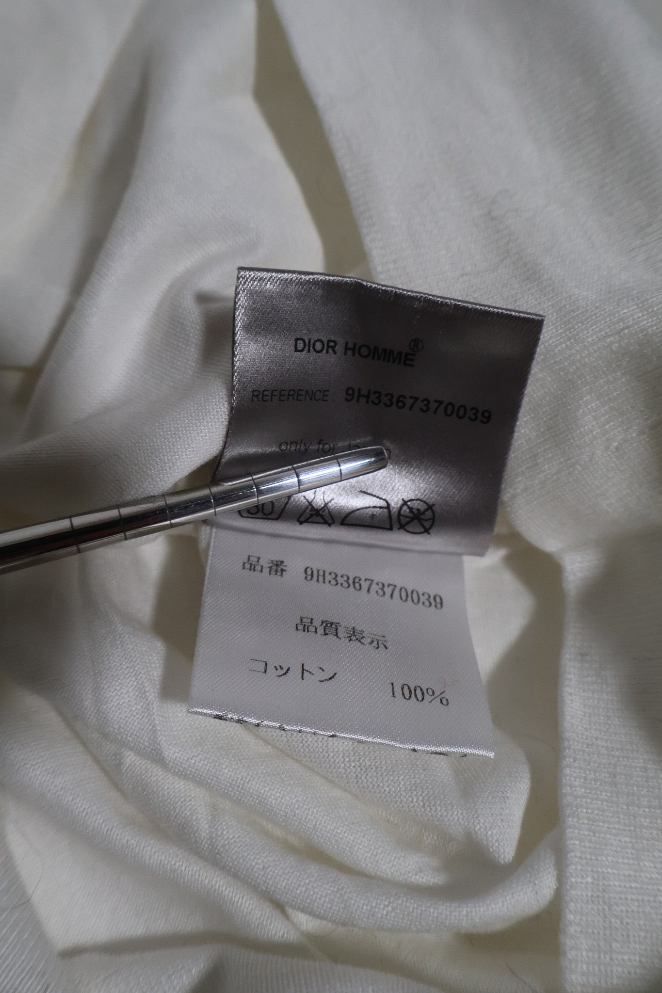 Dior Homme AW09 Graphic L/S Shirt