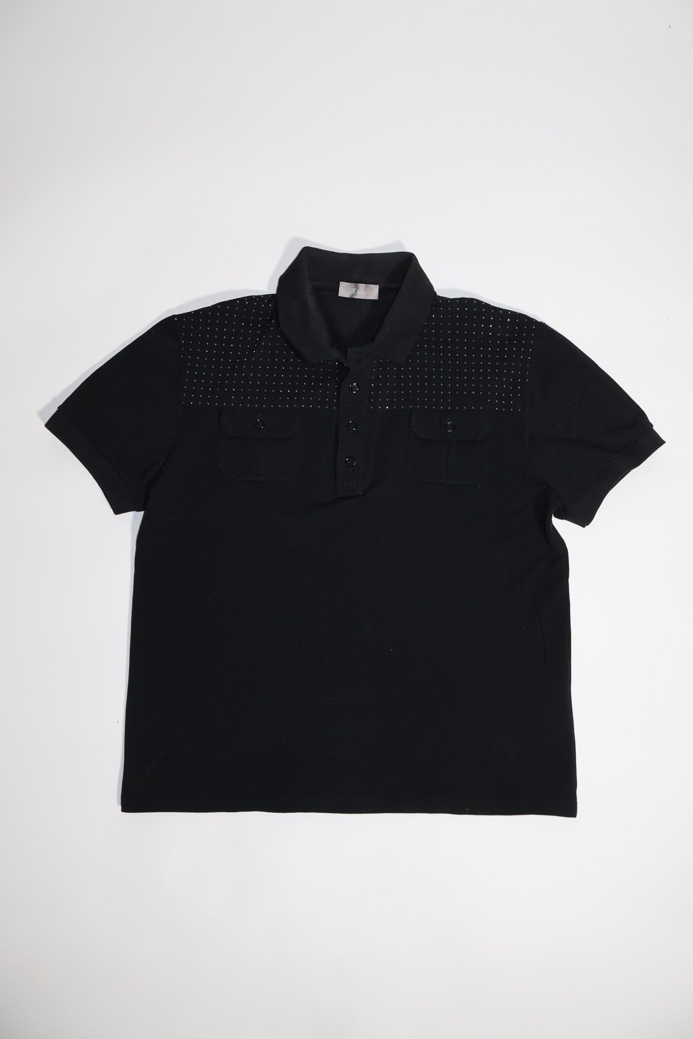Dior Homme SS06 Runway Studded Polo Shirt