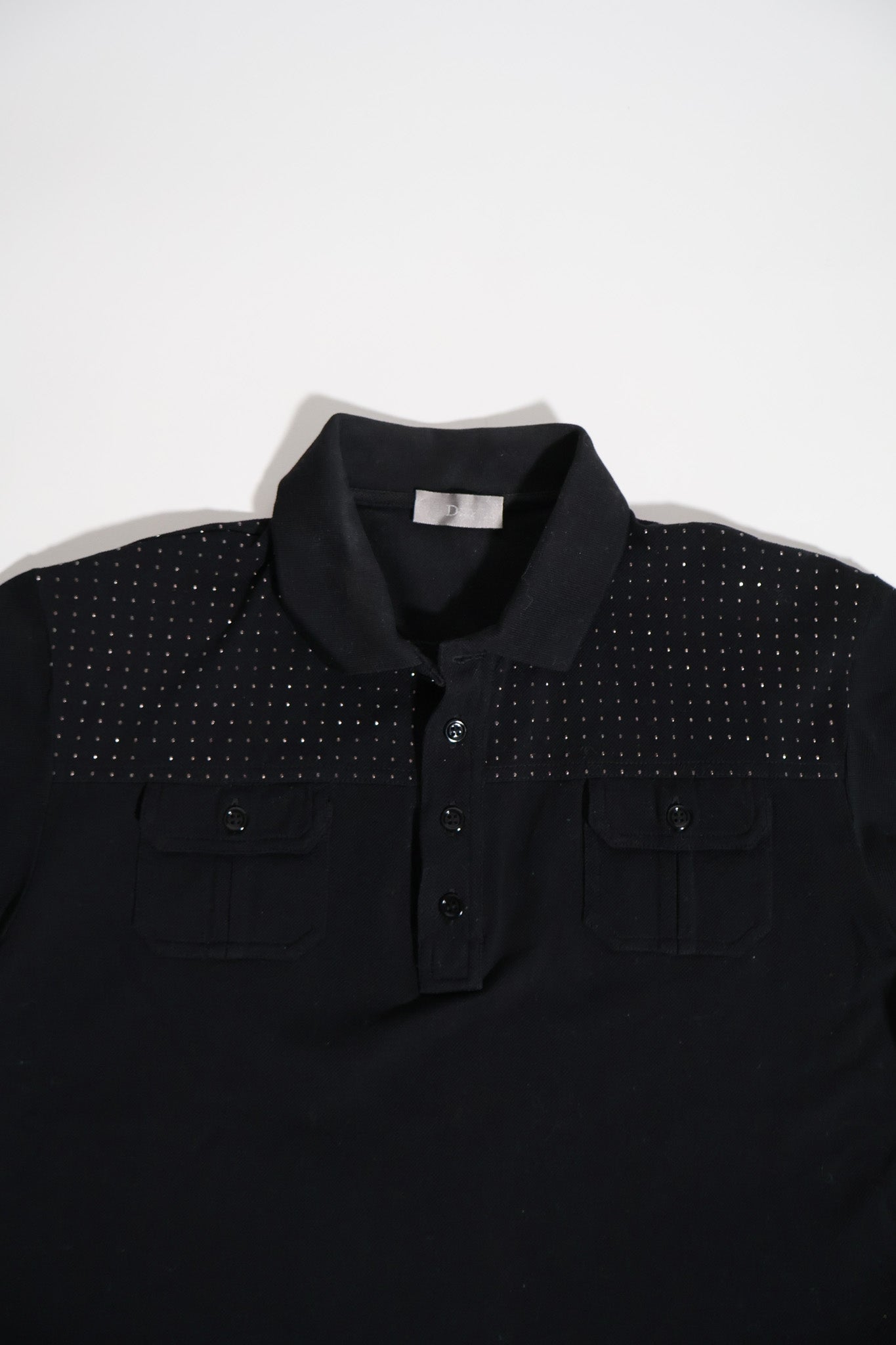 Dior Homme SS06 Runway Studded Polo Shirt