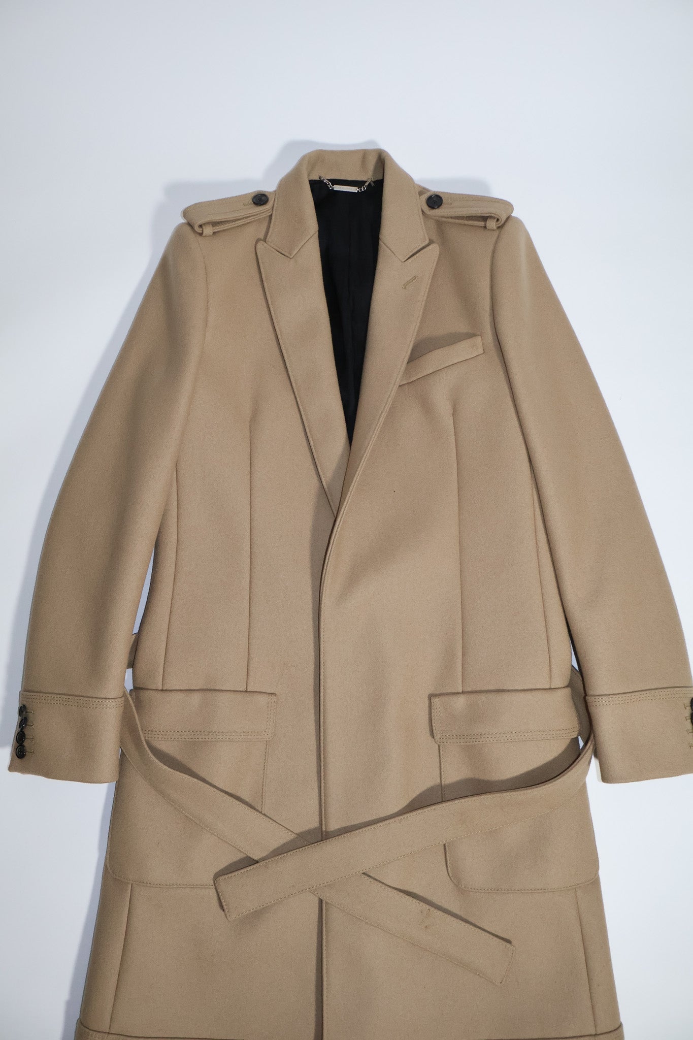 Dior Homme AW04 VOTC Runway Wool Coat