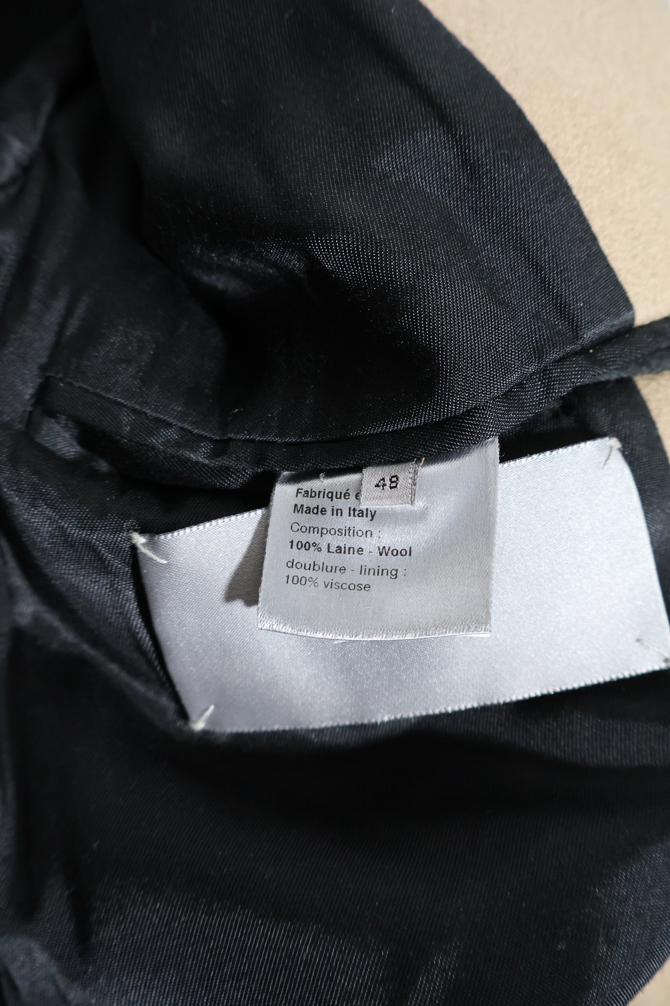 Dior Homme AW04 VOTC Runway Wool Coat