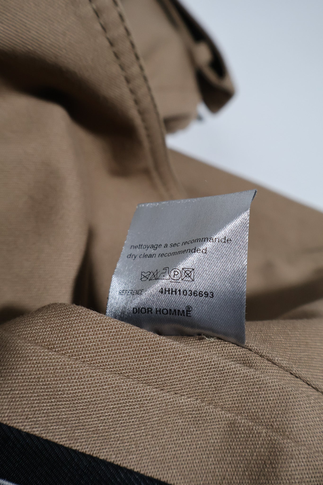 Dior Homme AW04 VOTC Runway Trench Coat